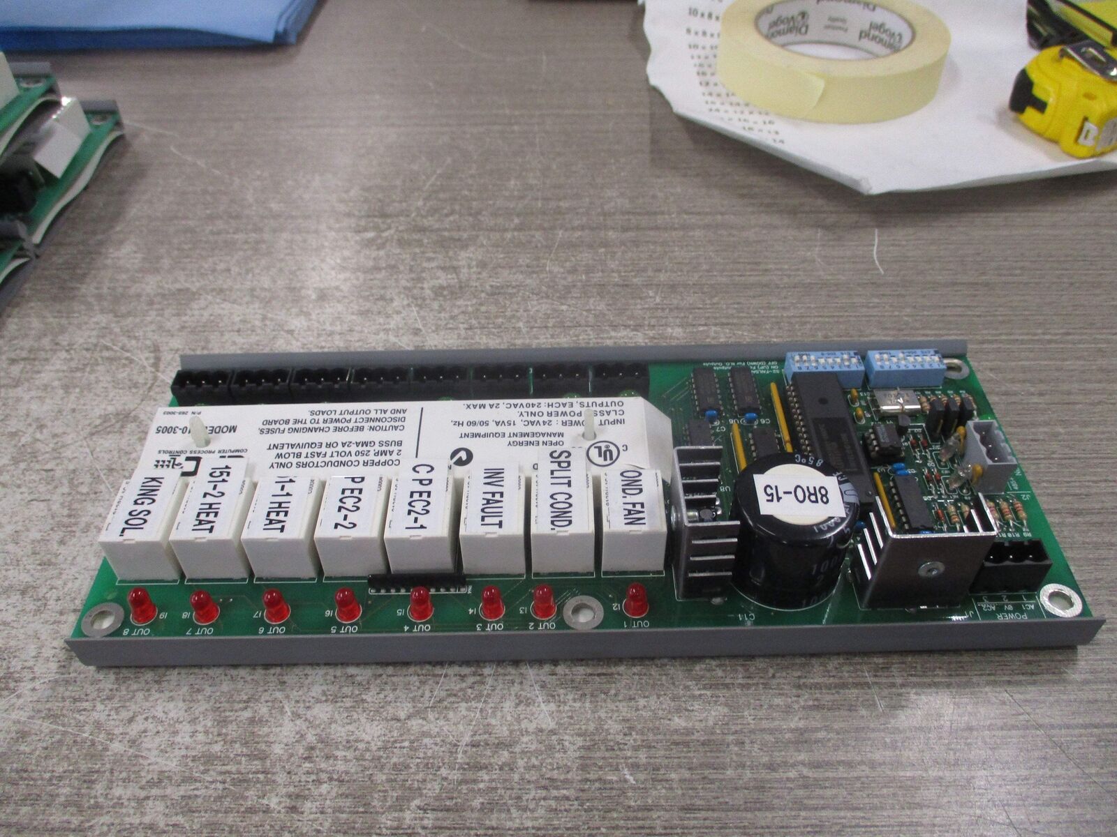 CPC 8RO Board 237-3005 Rev. 1.0 Used