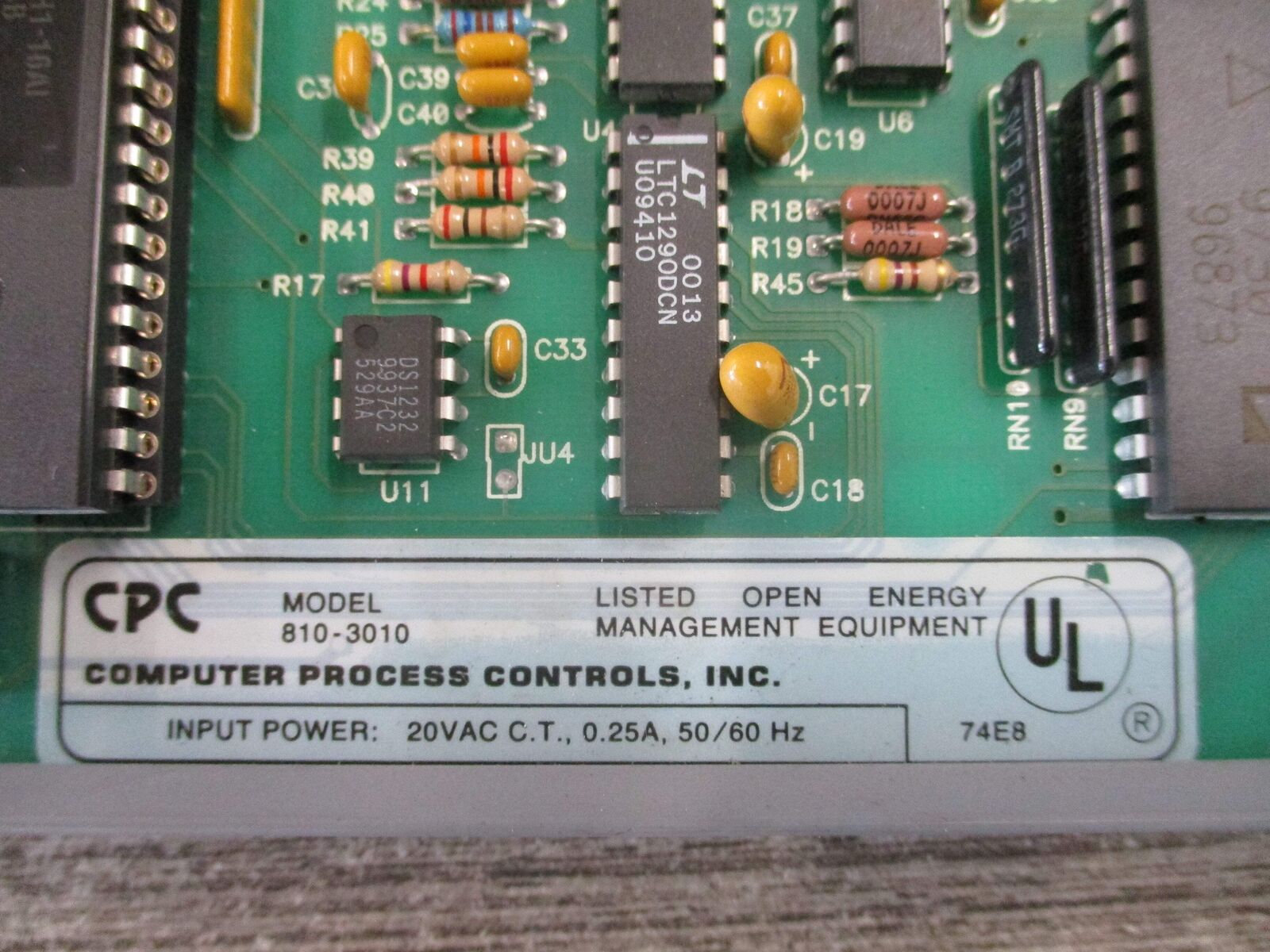 CPC 16AI Board 810-3010 Ver. 3.2 Used