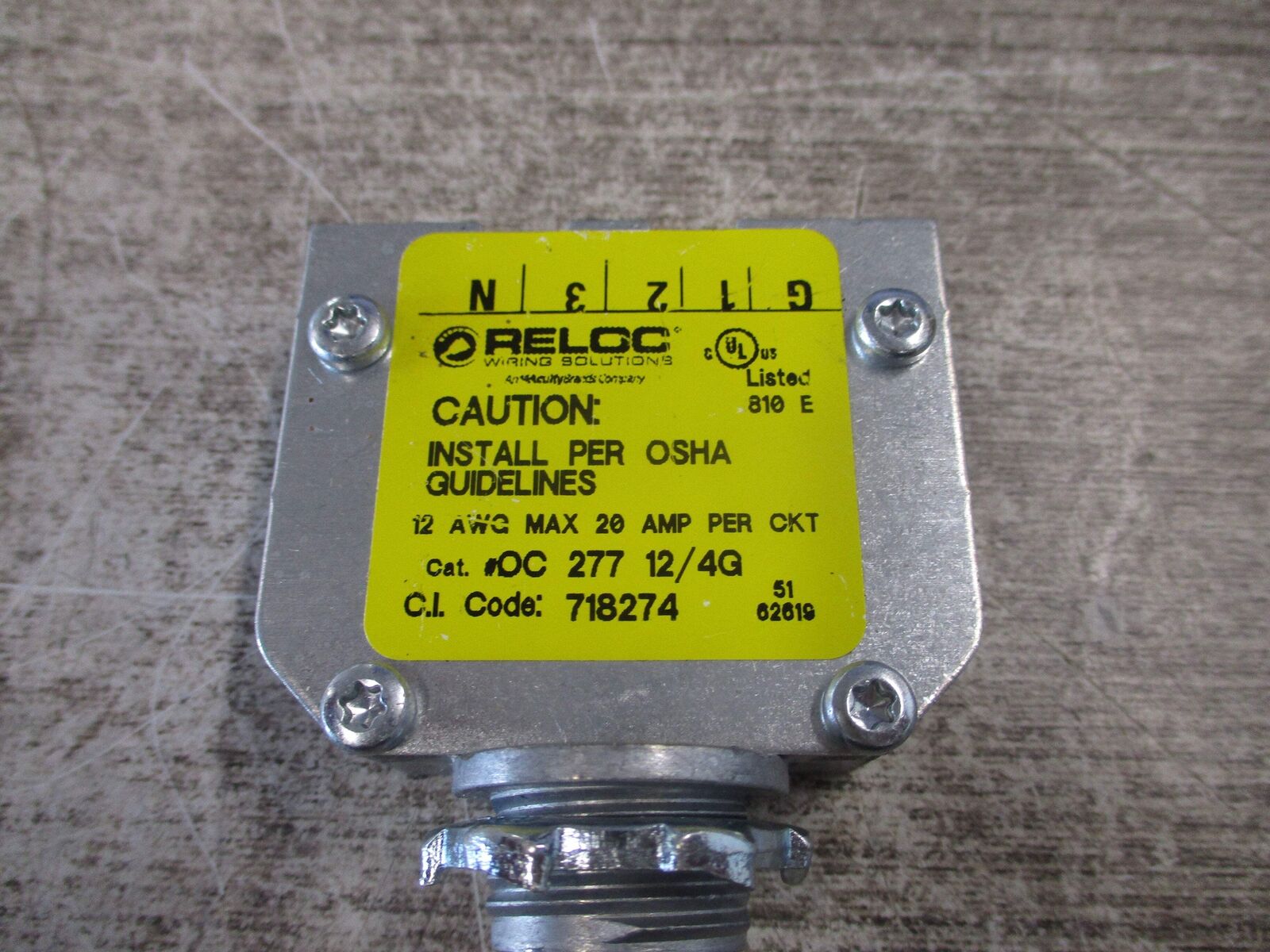 Reloc Onepass Converter OC 277 12/4G Used
