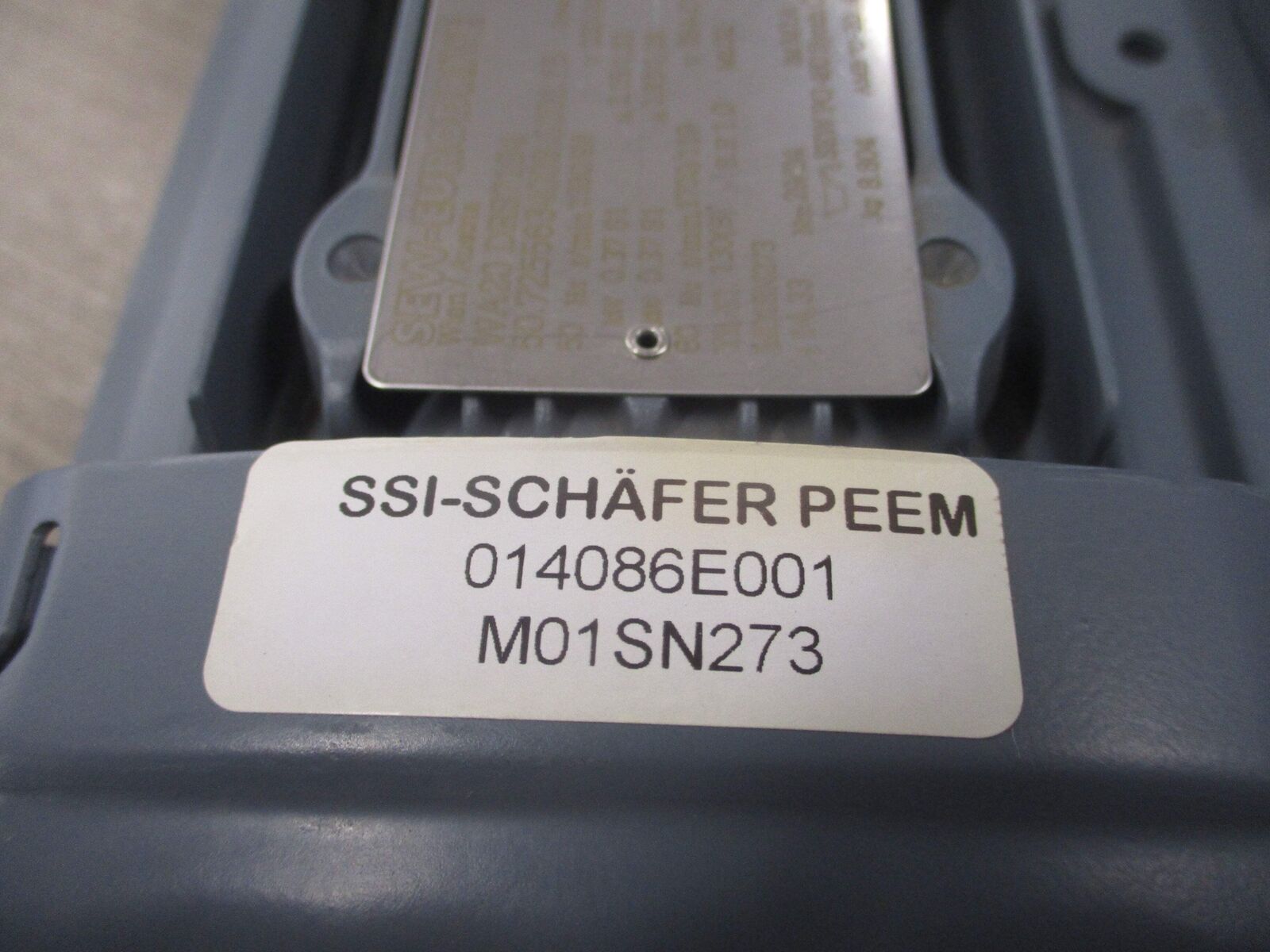 Sew-Eurodrive Gearmotor WA20 DRS71S4/M0 1SN273 0.5HP Ratio 14.33:1 96RPM Output