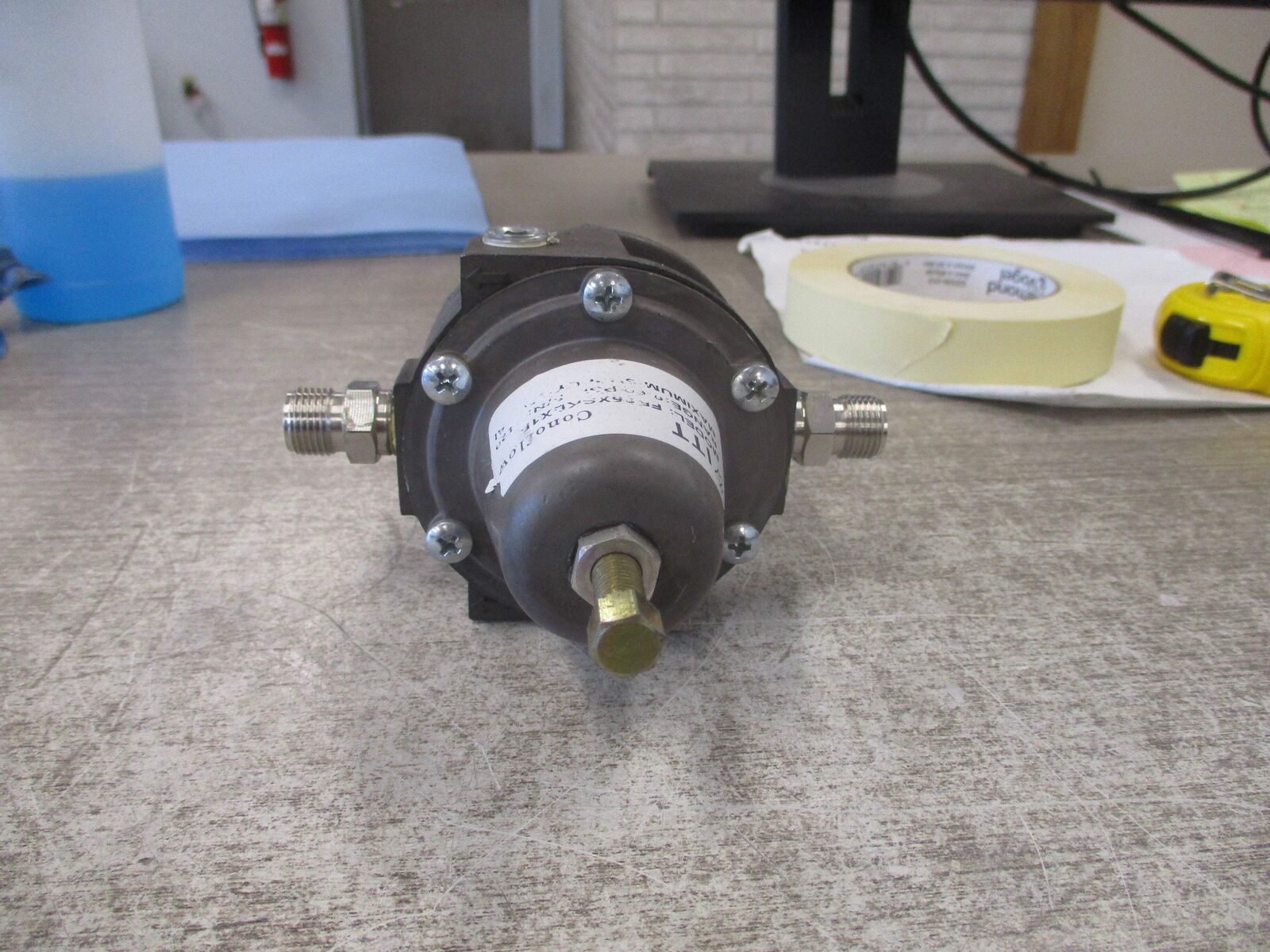 ITT Conoflow Regulator FR25XSKEX15 Range: 0-60PSI Used