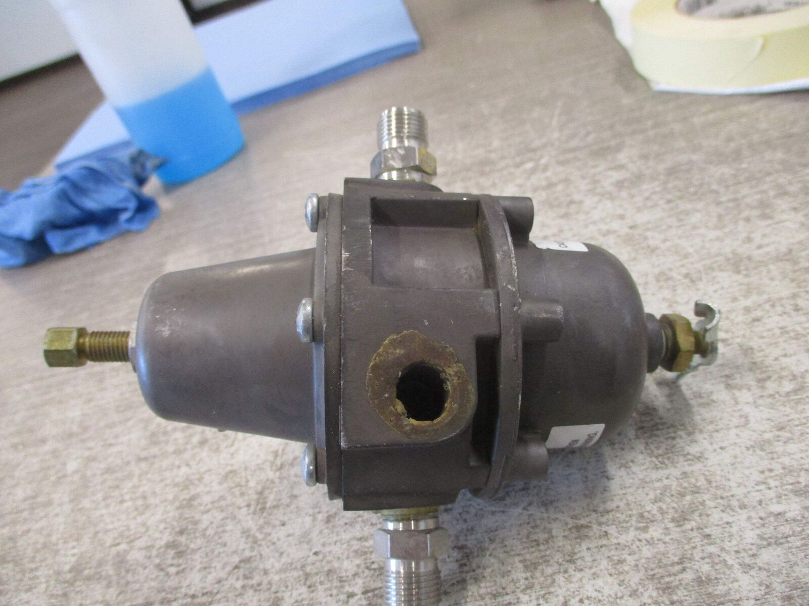 ITT Conoflow Regulator FR25XSKEX15 Range: 0-60PSI Used