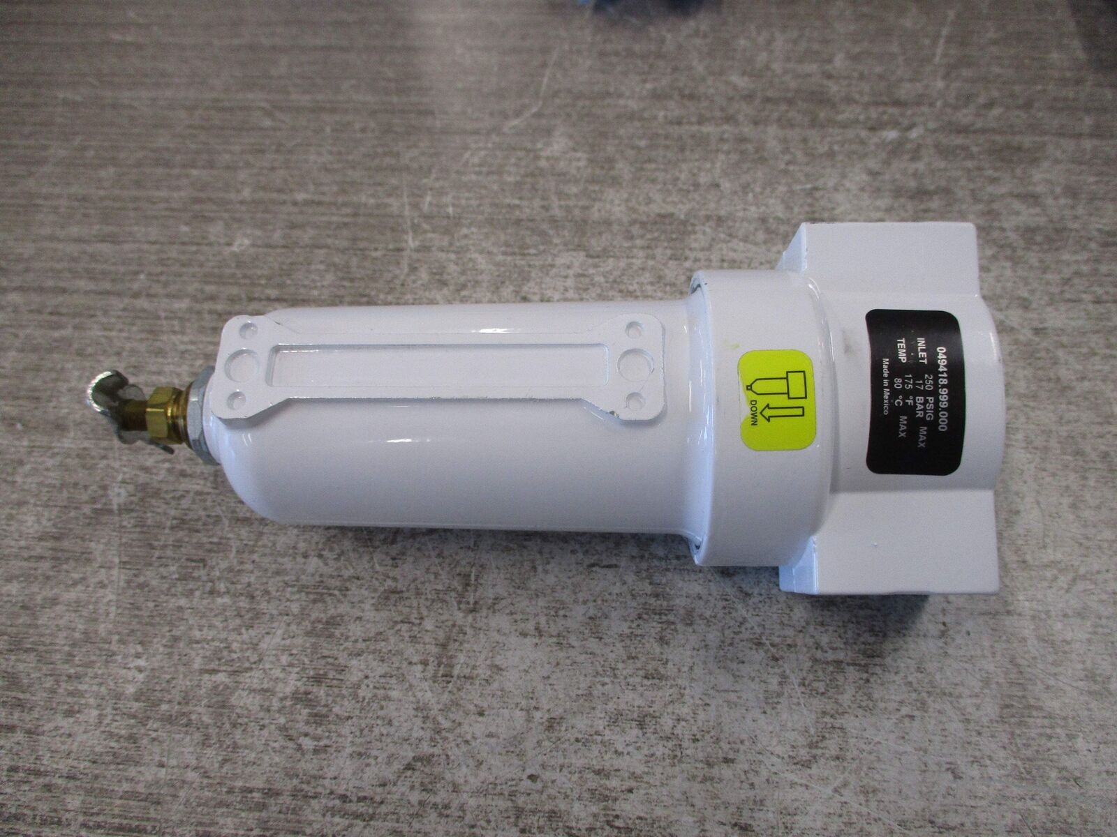 Valtek Air Filter 049418.999.000 250PSI Used