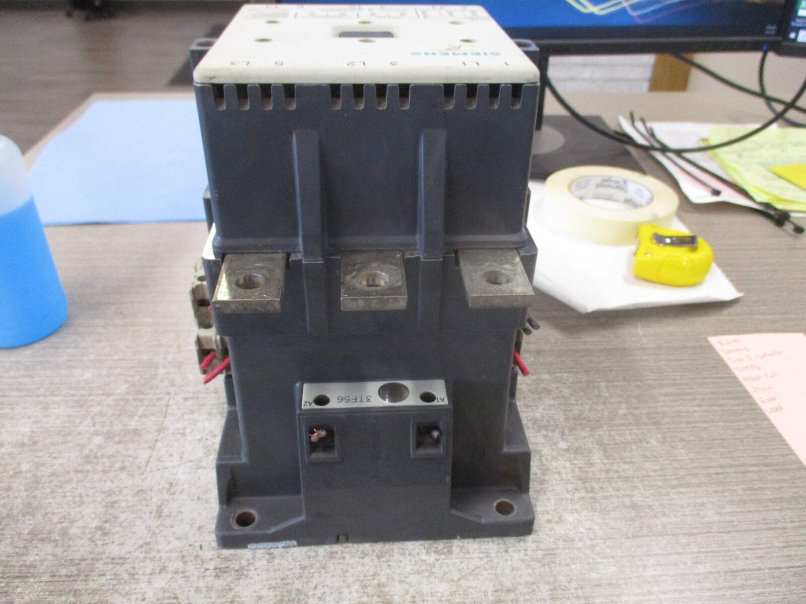 Siemens Size 5 Contactor 3TF56 460V Coil 270A 600V Used