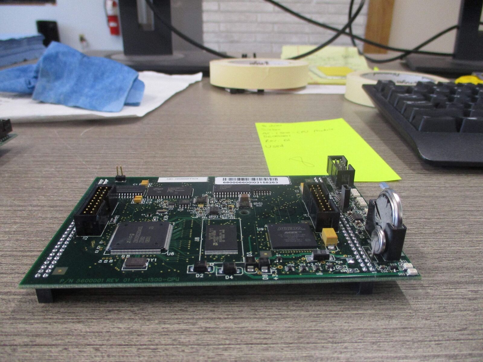 Sielox AC-1500-CPU Module 5600001 Rev.01 Used