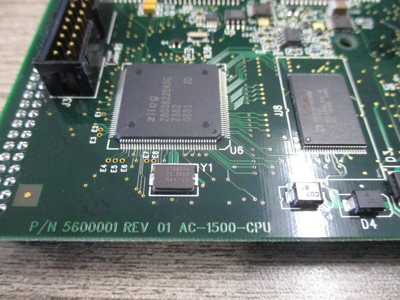Sielox AC-1500-CPU Module 5600001 Rev.01 Used