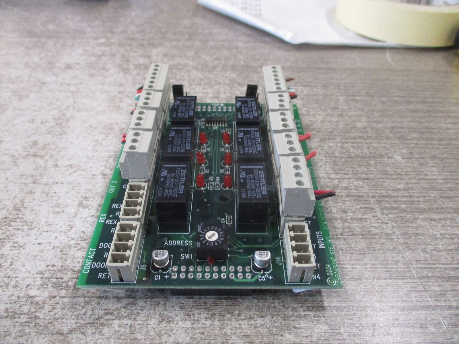 Checkpoint Systems A1033 Reader 163742 Rev. 01 *Missing (3) Plugs* Used