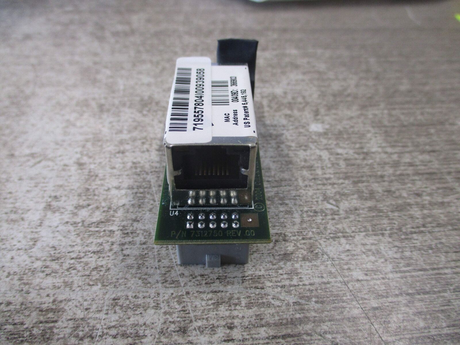 Checkpoint Systems A1050 Ethernet Interface 7312750 Rev. 00 Used