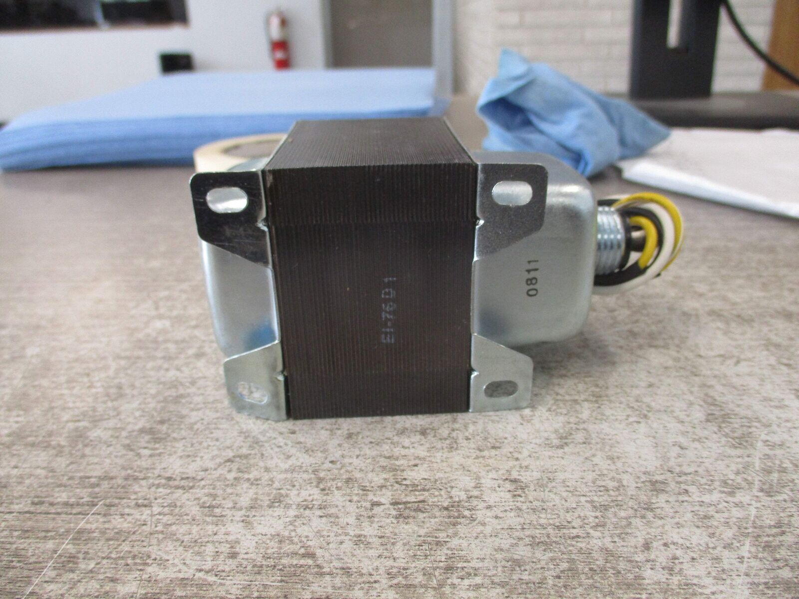 RIB Transformer TR100VA001 100VA Pri: 120V Sec: 24V Used