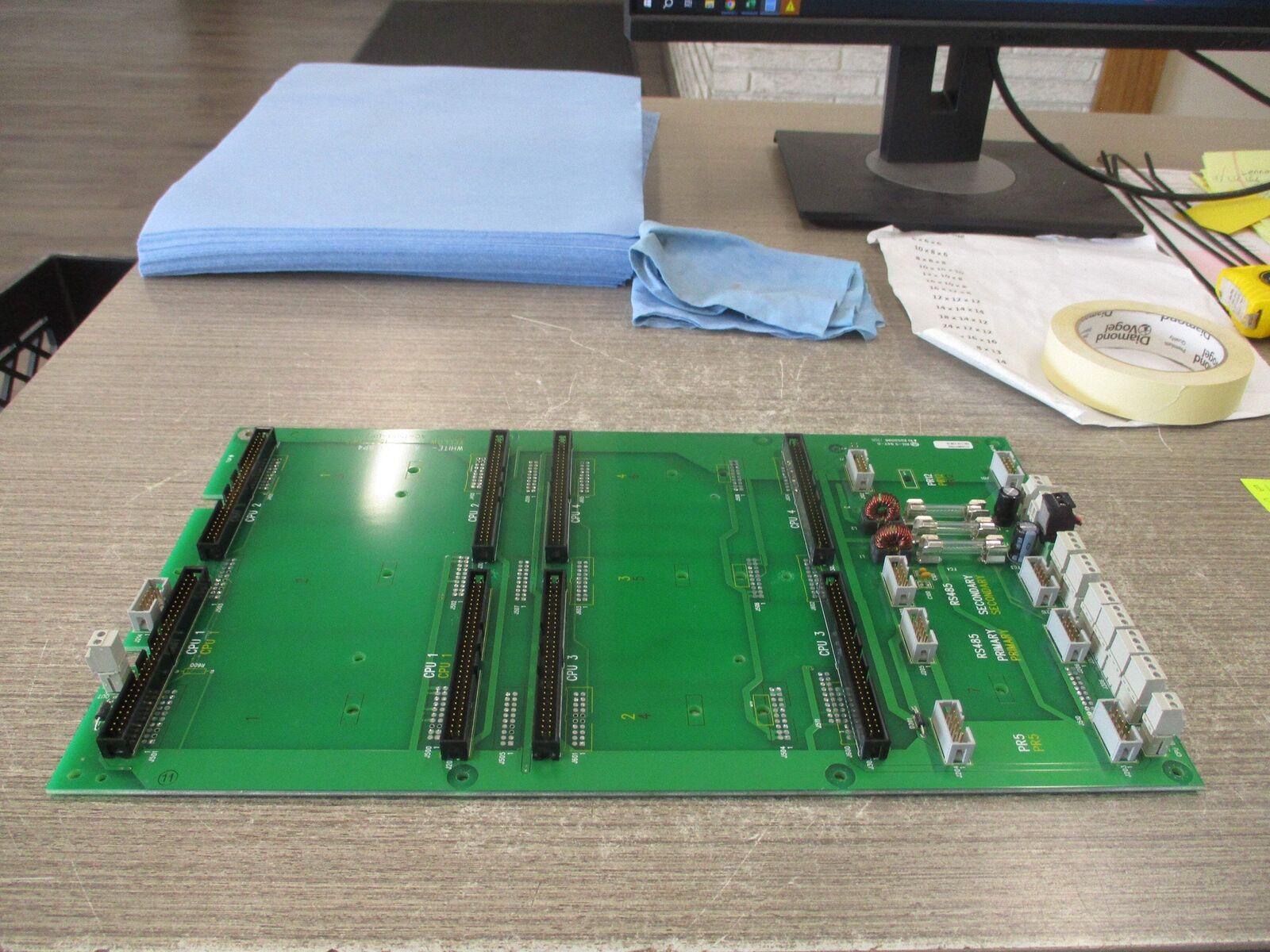 Sielox AC-1500-BP Backplane 5600004 Rev. 01 Used