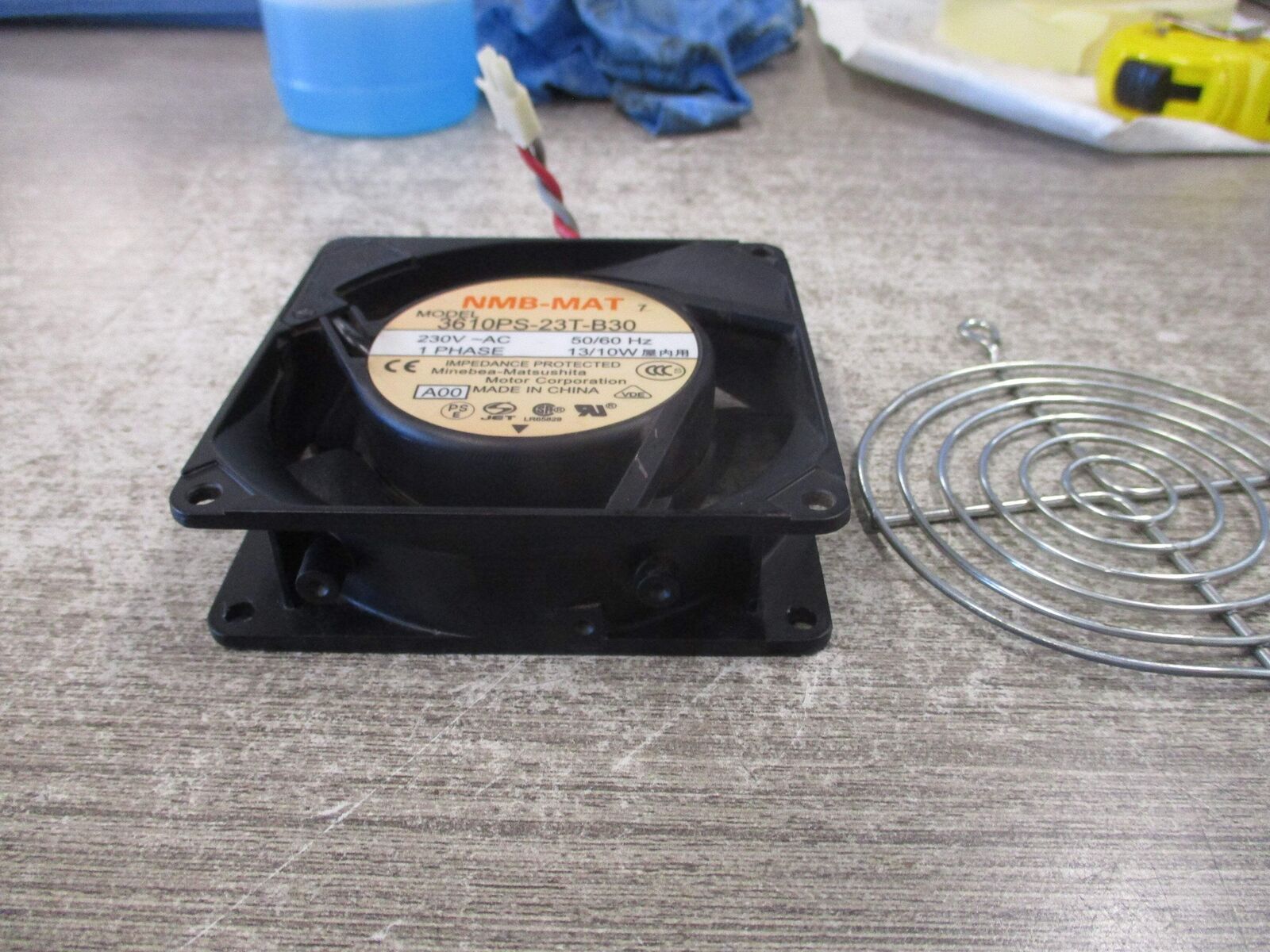 Minebea-Matsushita NMB-MAT Axial Fan 3610PS-23T-B30 230VAC 50/60Hz 1Ph 13/10W Us