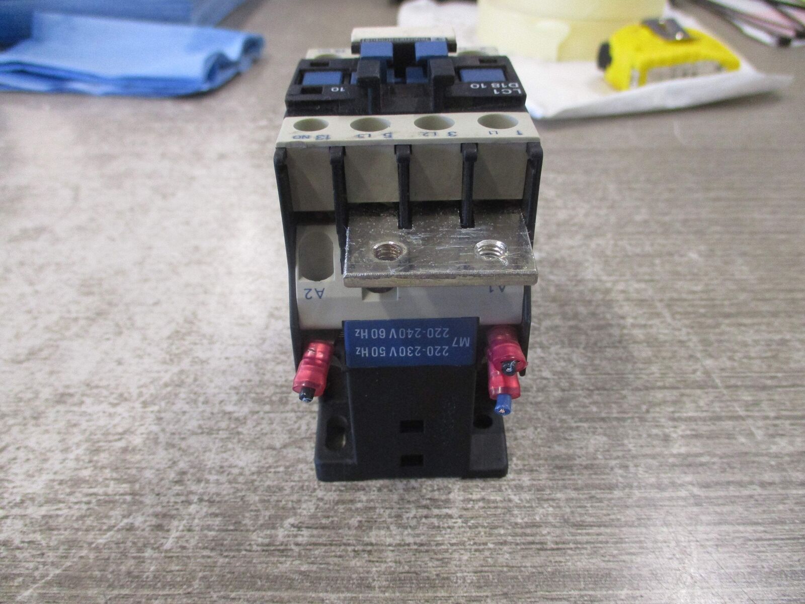 Telemecanique Contactor LC1 D18 10 120V Coil 32A 600V Used