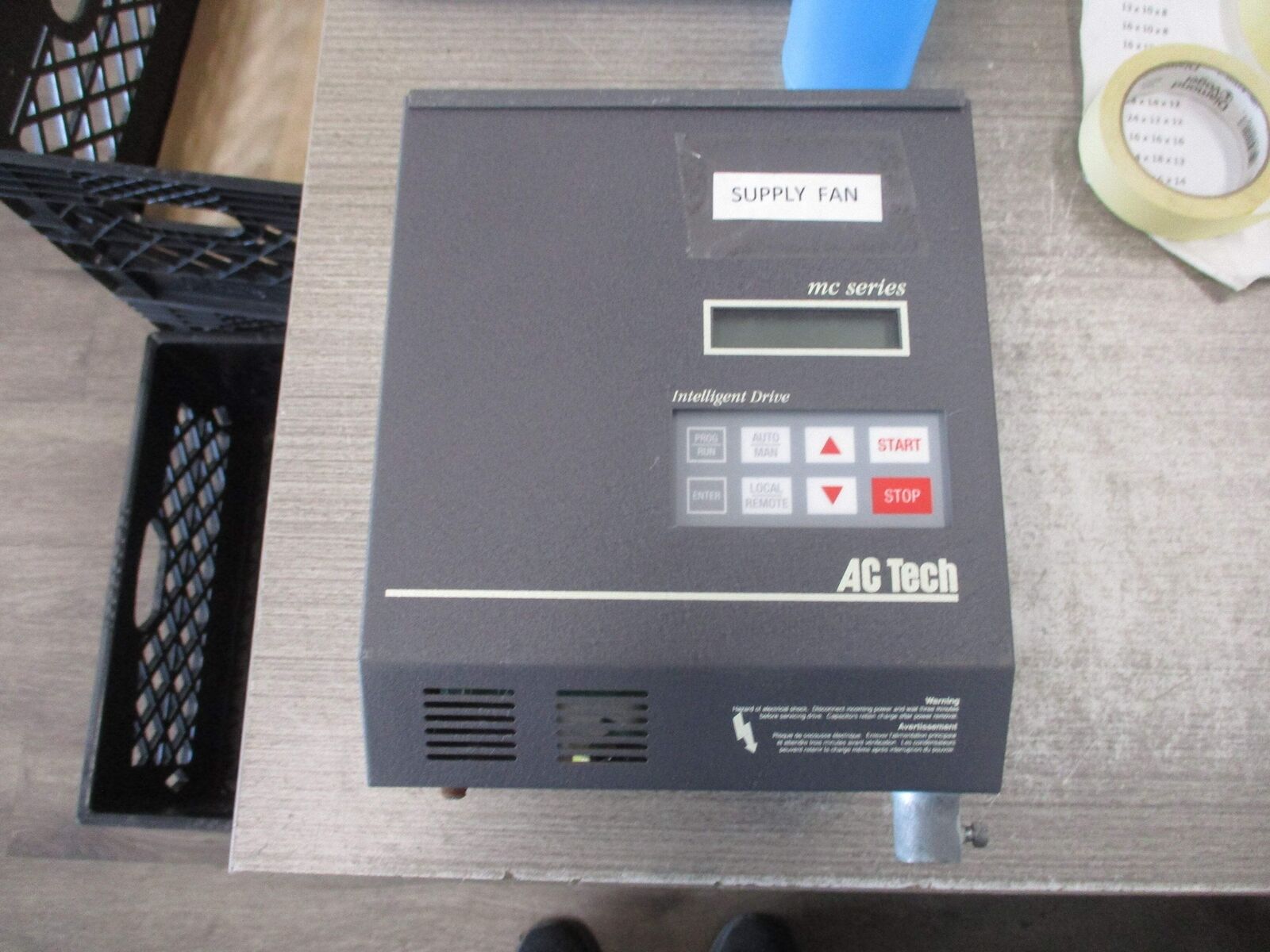 AC Tech MC Series Intelligent AC Drive M3275B 7.5HP 3Ph Input: 200/240V 50-60Hz