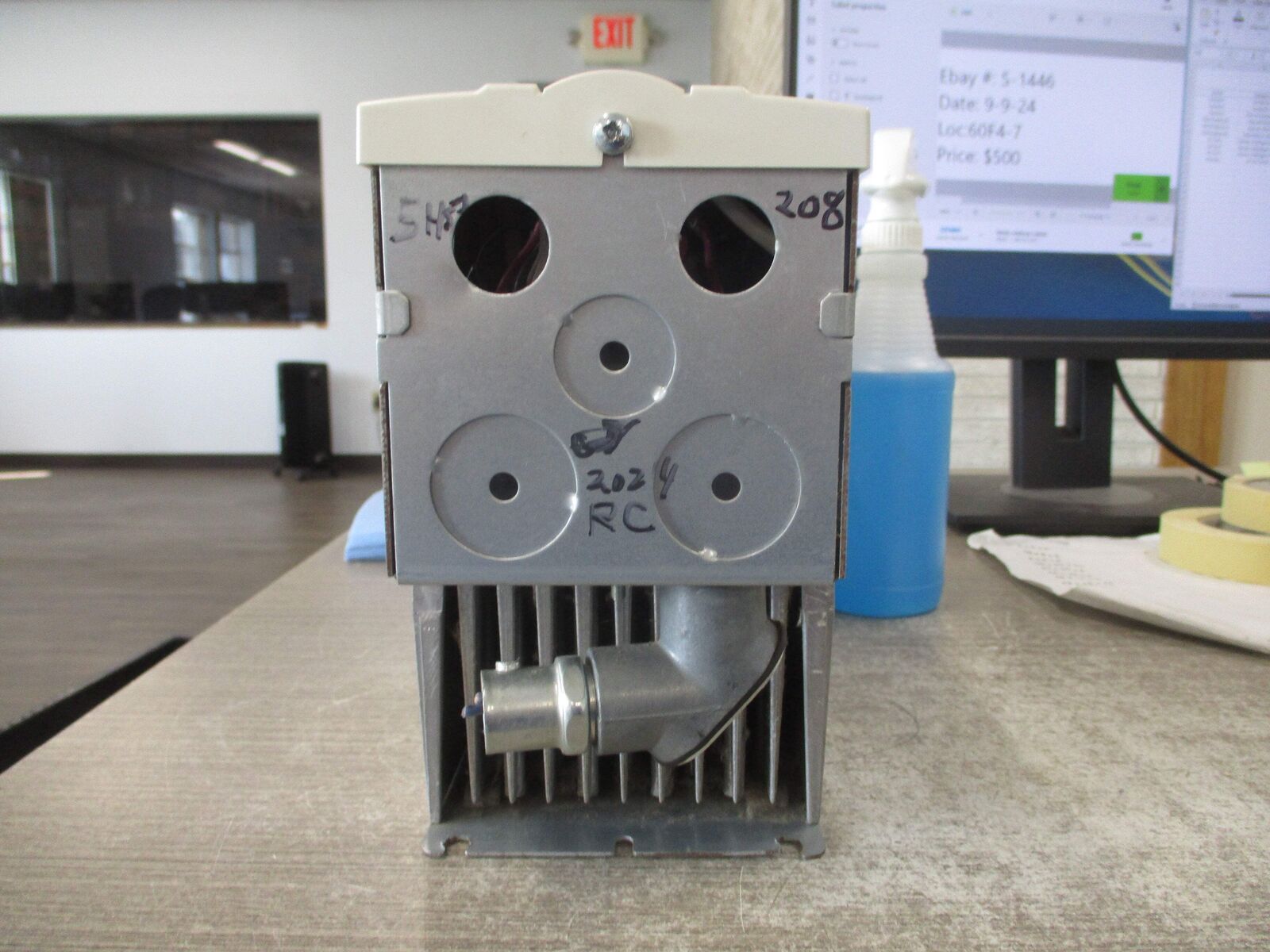 ABB ACH550 AC Drive ACH550-UH-017A-2 5HP/2HP Input: 3PH 48-63HZ 208-240VAC 17A /