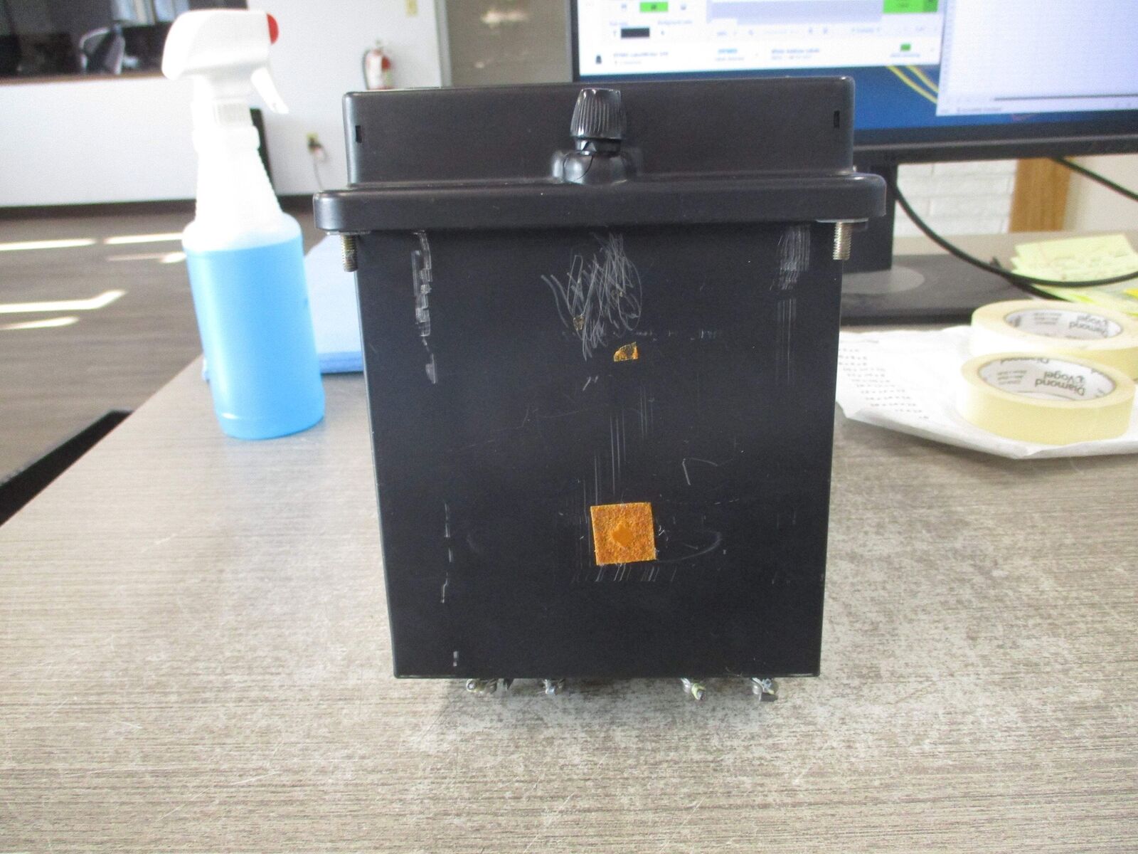 Westinghouse Type D4B-2F Watthour Meter 246C715G01 120V 60Hz Used