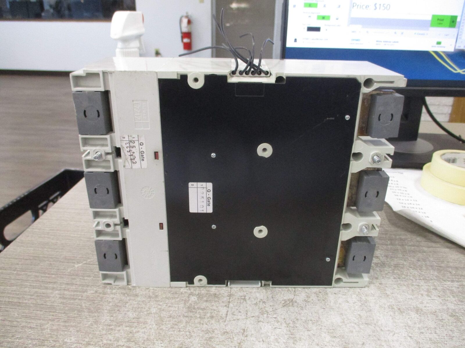 ABB SACE Tmax Breaker Disconnect T6L 800 PR222DS/P 800A 600V 3P *No Handle* * Mi