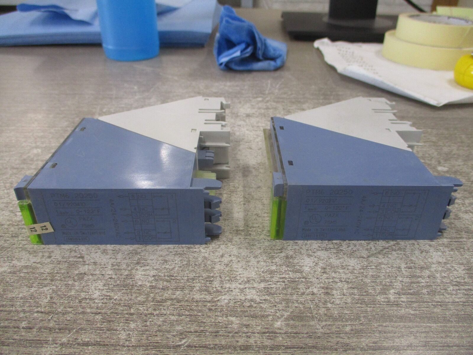 Landis & Gyr Termination Module PTM6 20250 24-240VAC 4A * Lot of 2 * Used