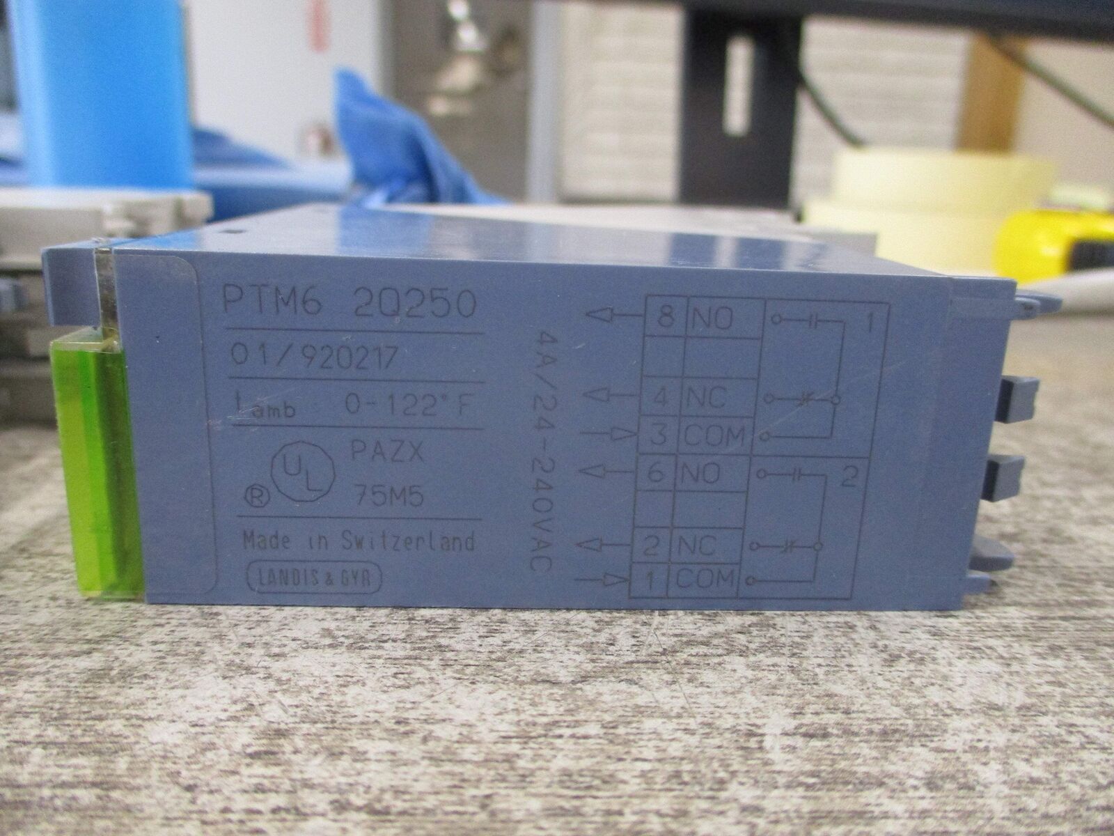 Landis & Gyr Termination Module PTM6 20250 24-240VAC 4A * Lot of 2 * Used