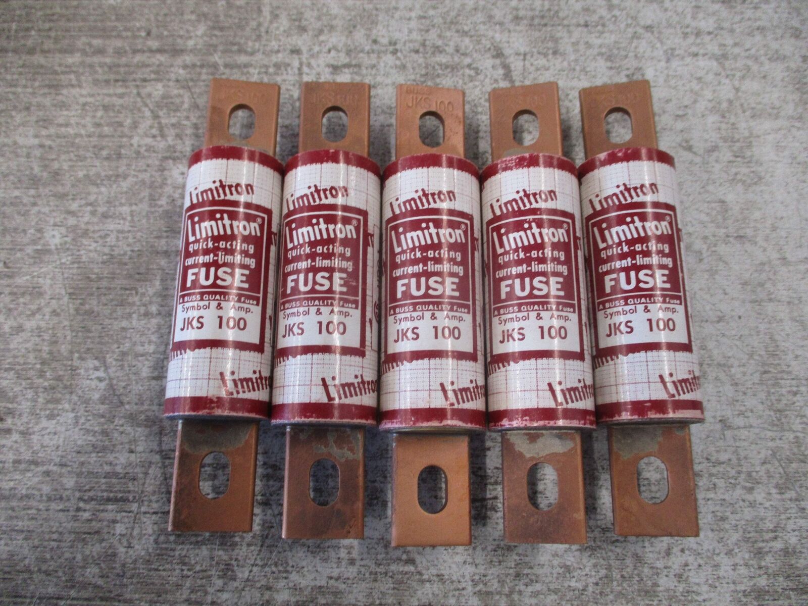 Bussmann Limitron Fuse JKS 100 100A 600V *Box of 5* New Surplus