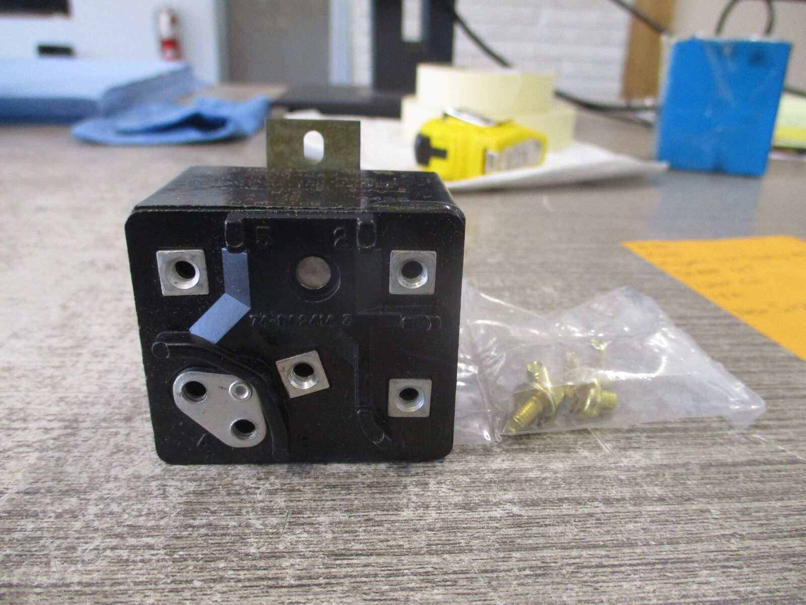 Mars Magnetic Line Switching Relay 3ARR4 CA7 120V Coil 18A New Surplus