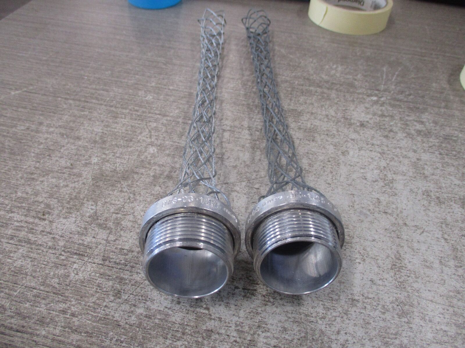 Kellems Strain Relief Grip 073-03-1205 0.97-1.25 *Lot of 2* *No Gasket* *No Nut