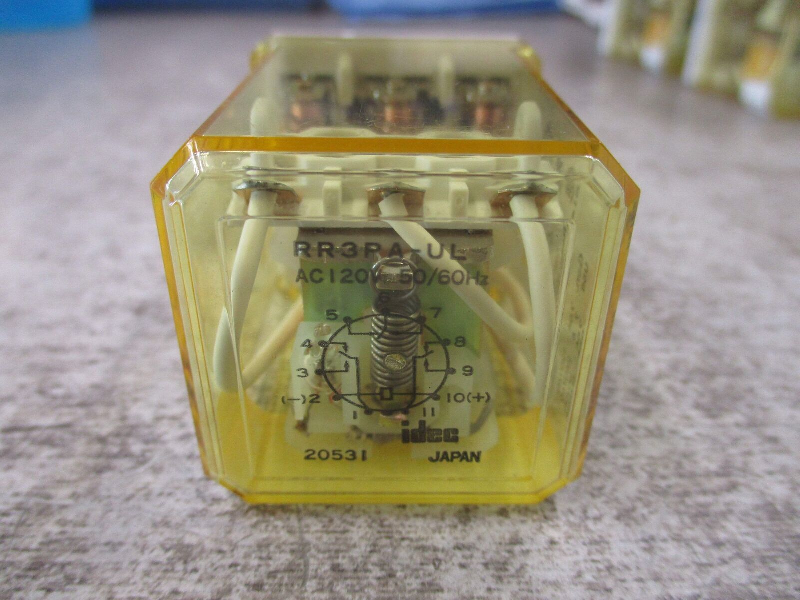 Idec Relay RR3PA-UL 120V Coil * Lot of 2 * Used