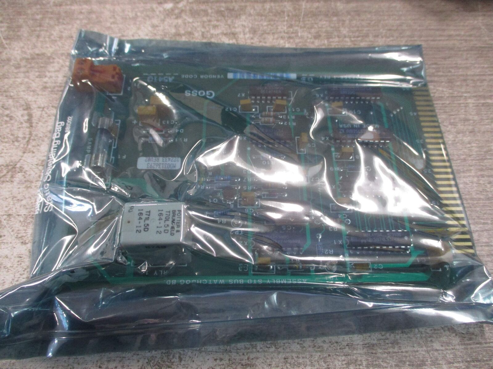 Goss Watchdog Board E17368-1 Rev. 03 *No Box* New Surplus