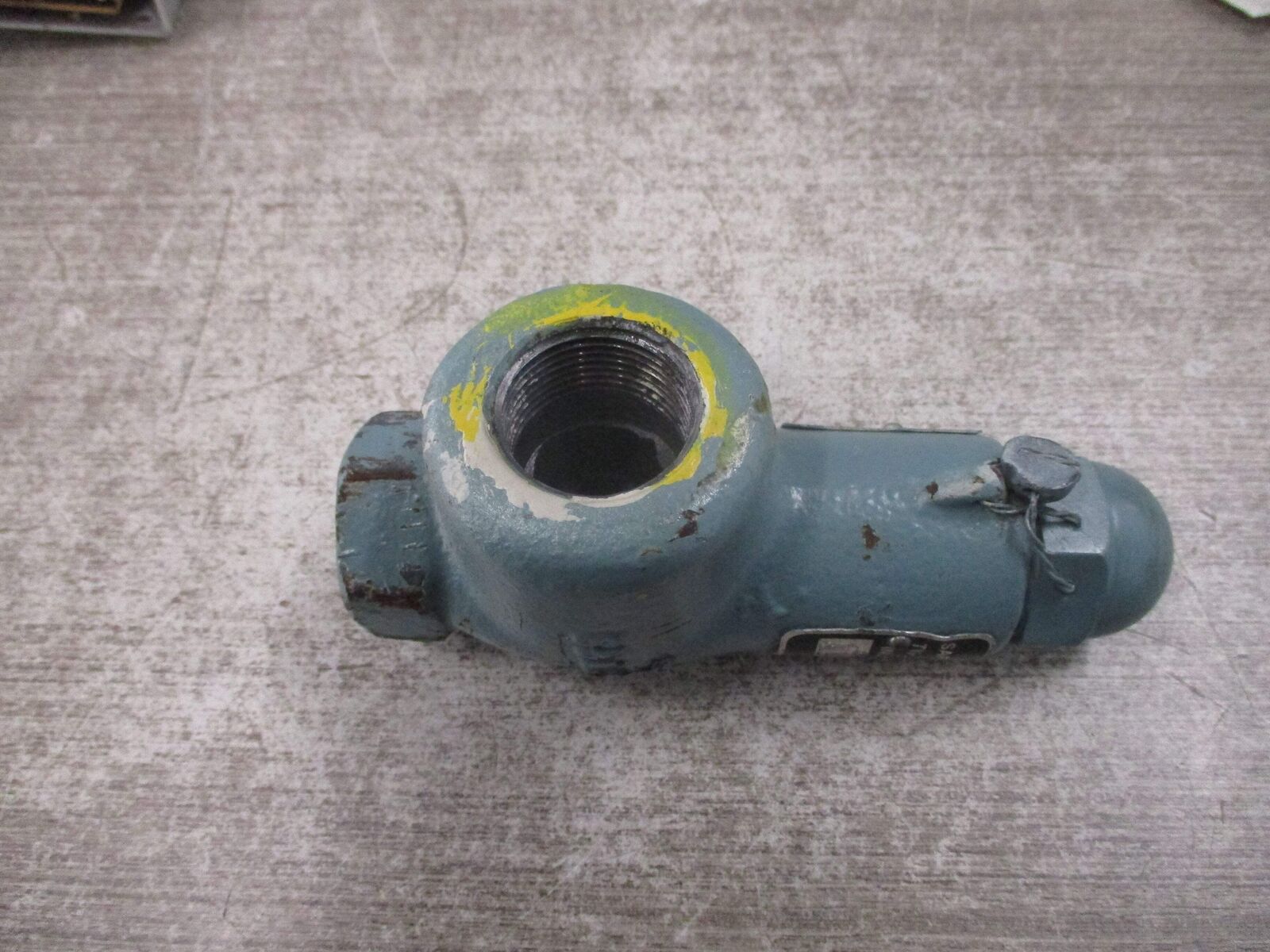 Cyrus Shank Safety Relief Valve 803 1/2" 300PSIG 689 SCFM Used