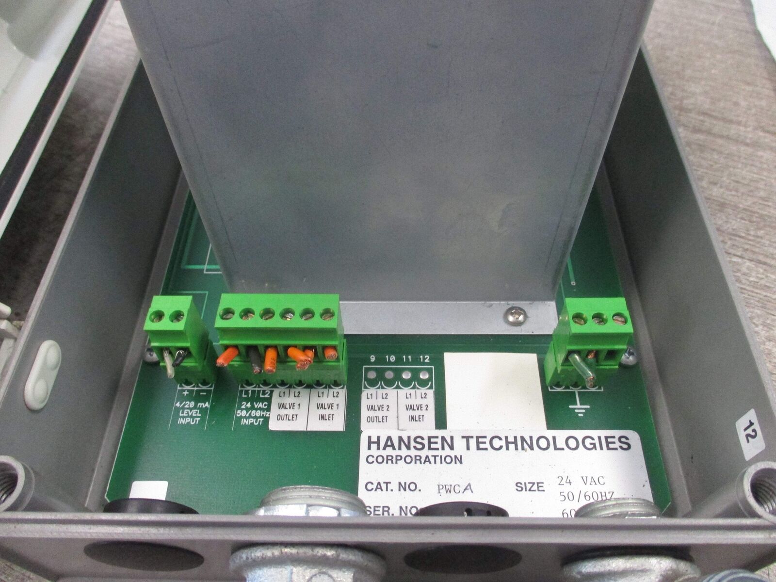 Hanson Technologies Level Pulse Control PWCA 24VAC 50/60Hz 60VA Used