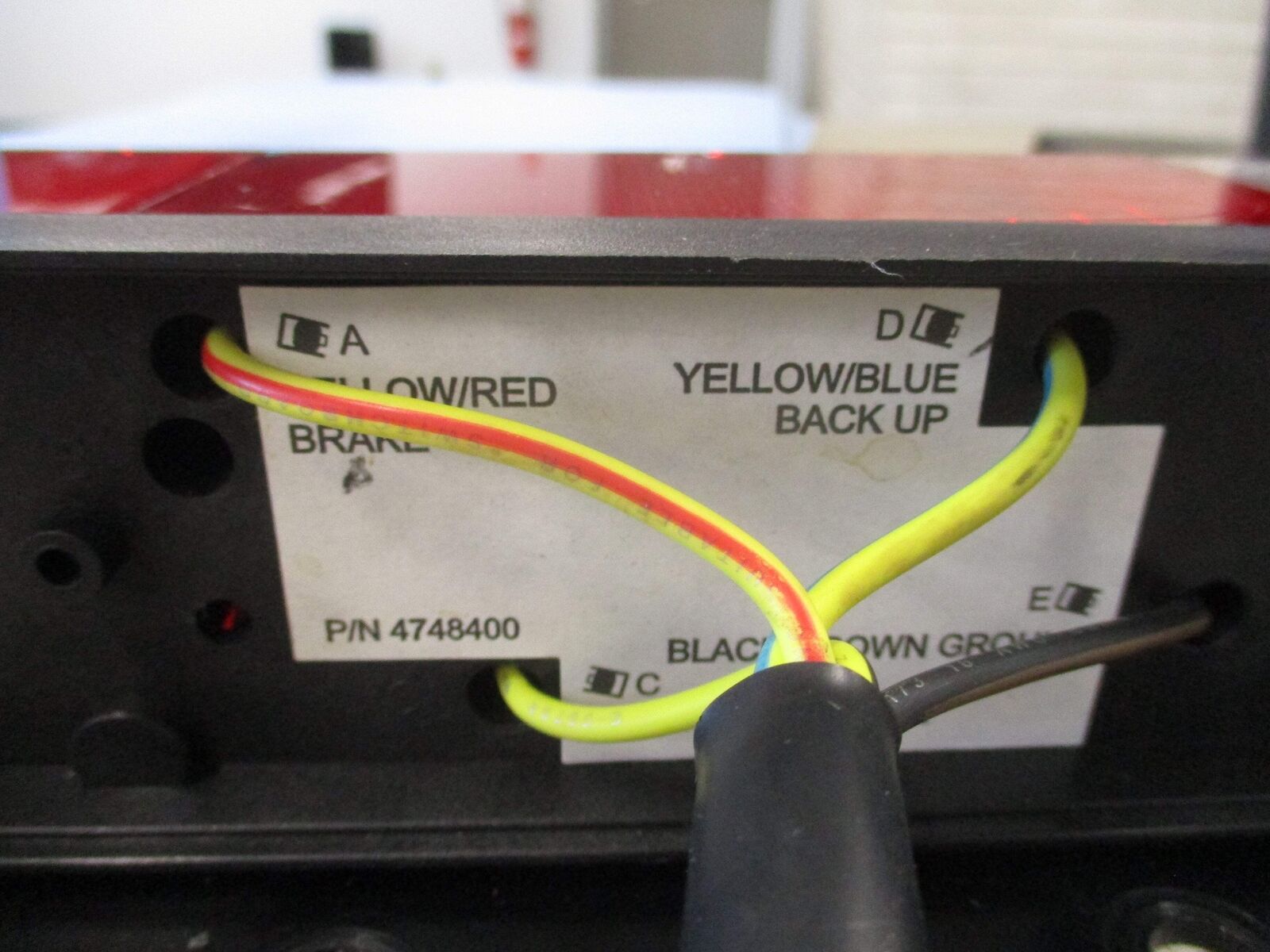 Hyster Forklift Brake/Backup light 4748400 12V Used