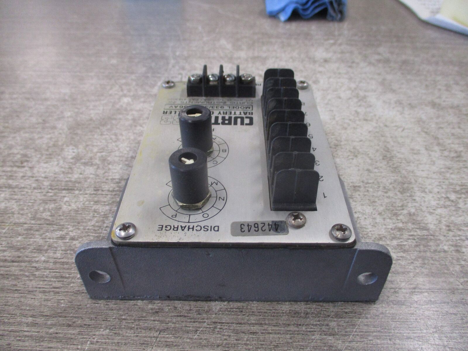 Curtis 933 Battery Controller 933/3D4836AV Used
