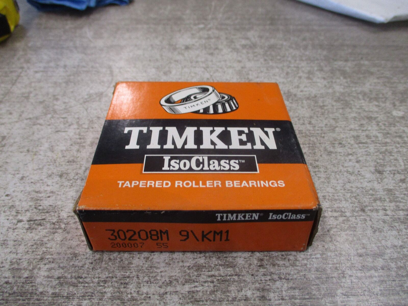 Timken IsoClass Tapered Roller Bearing 30208M 9/KM1 New Surplus