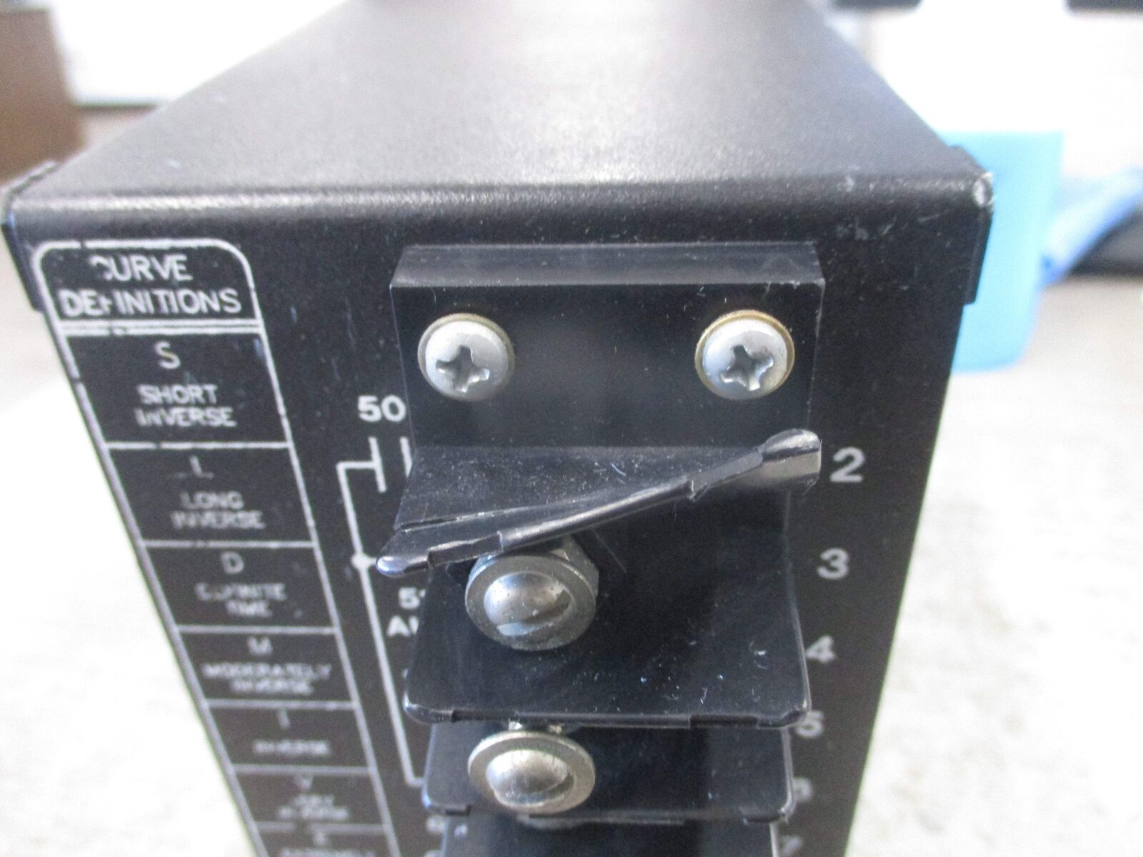 Basler Overcurrent Relay BE1-50/51M-109 * Bent Insulator * *Bent Rod* Used