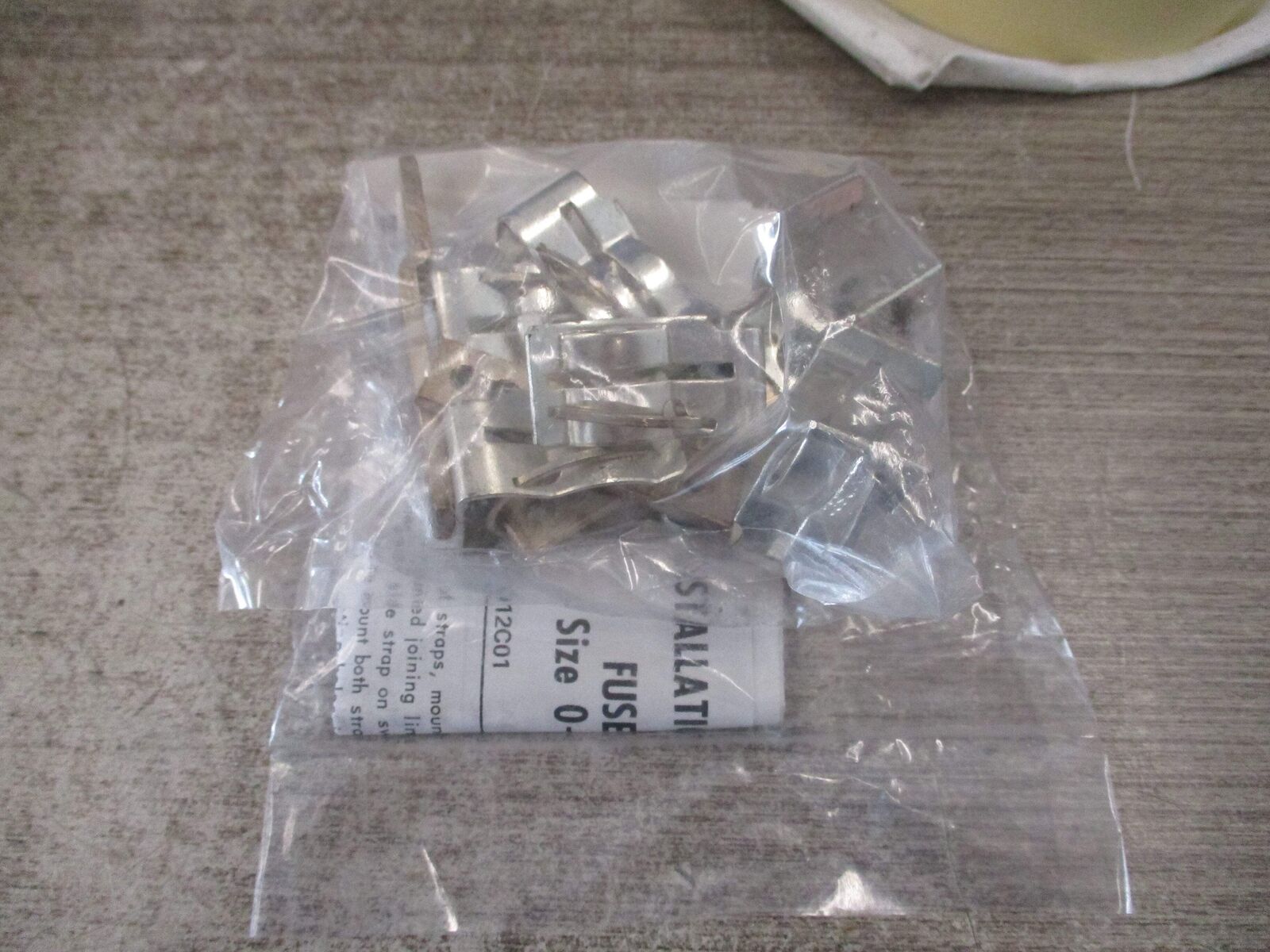 Telemecanique Fuseclip Kit D12CJ2 60A 600V New Surplus