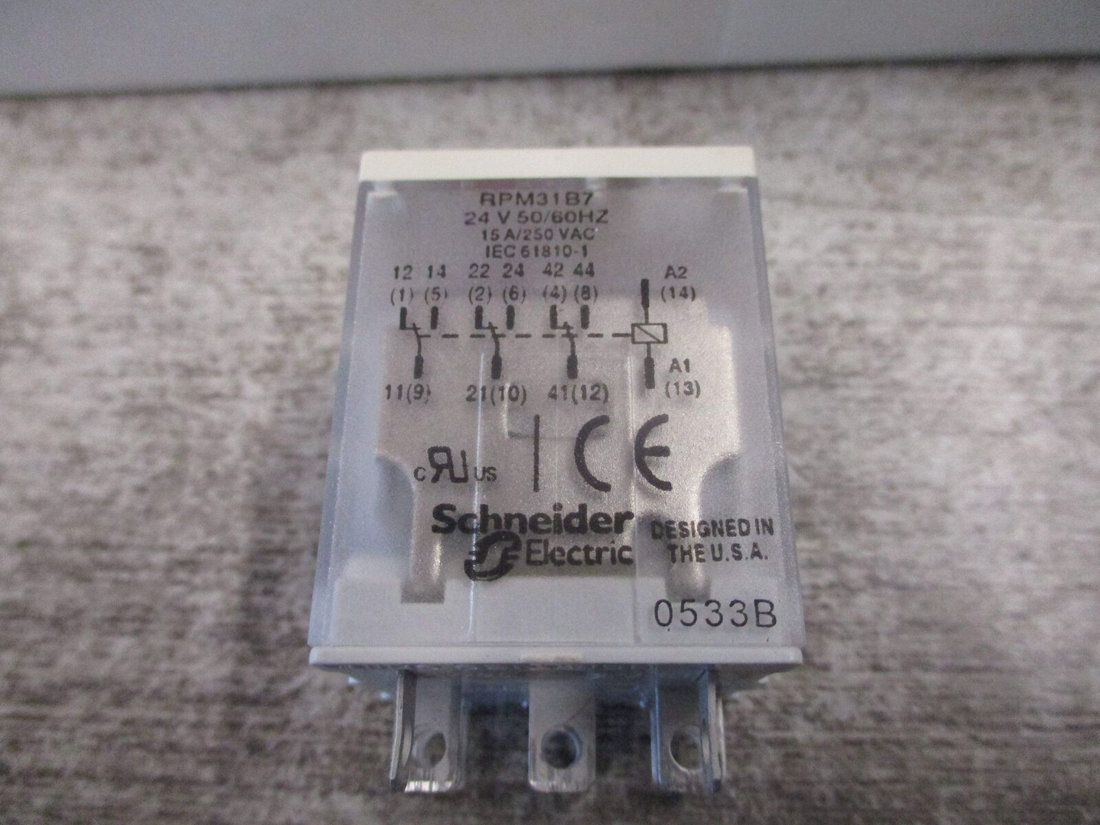 Telemecanique Relay RPM31B7 24V * Box of 8* New Surplus
