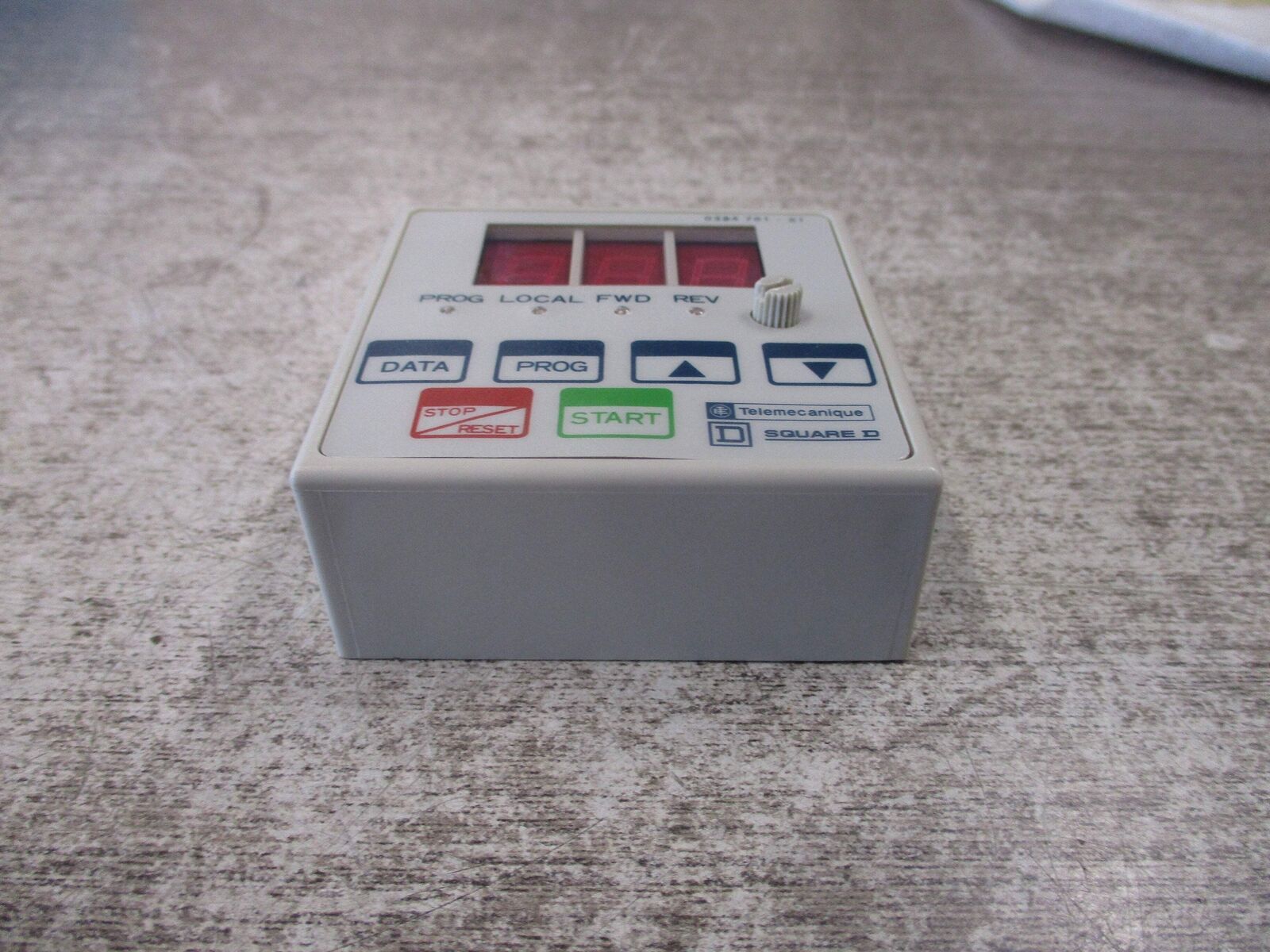 Square D Keypad 0384 701-01 V1.1 Used