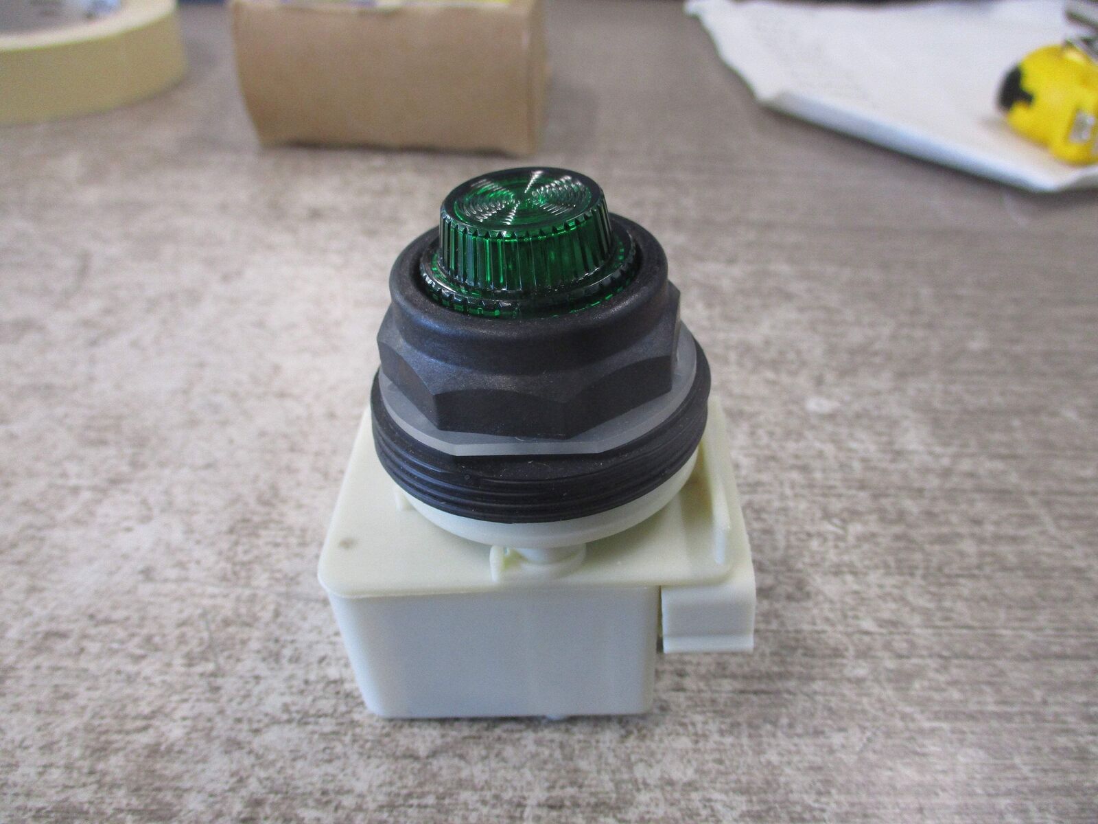 Square D Pilot Light 9001KP1W6 Ser. J New Surplus