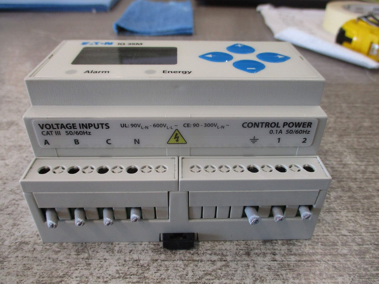 Eaton Energy Meter IQ35MA12 RS 2.004 OS 1.041 HW Rev. 0B1 Used