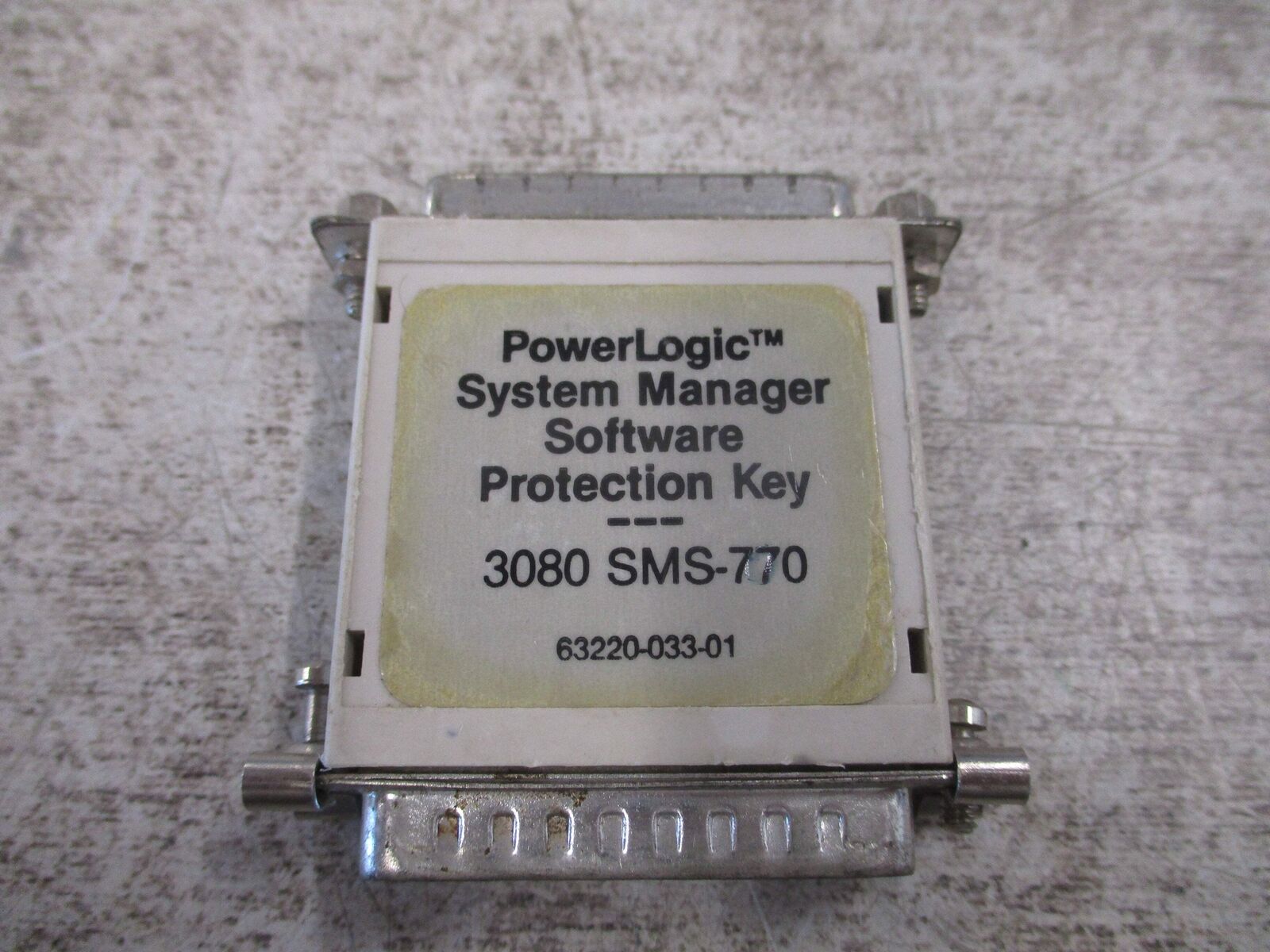 Rainbow Technologies PowerLogic System Manager Software Protection Key 3080 SMS-