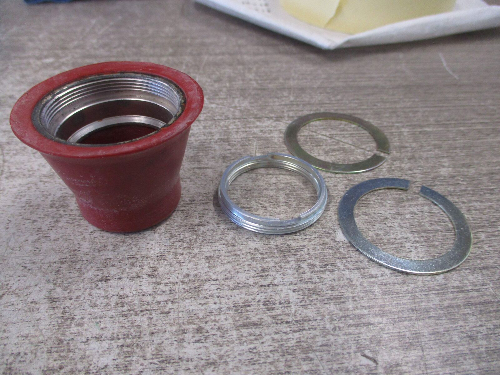 Square D Water Tight Cap 9001 TU-12 Ser. A Red New Surplus