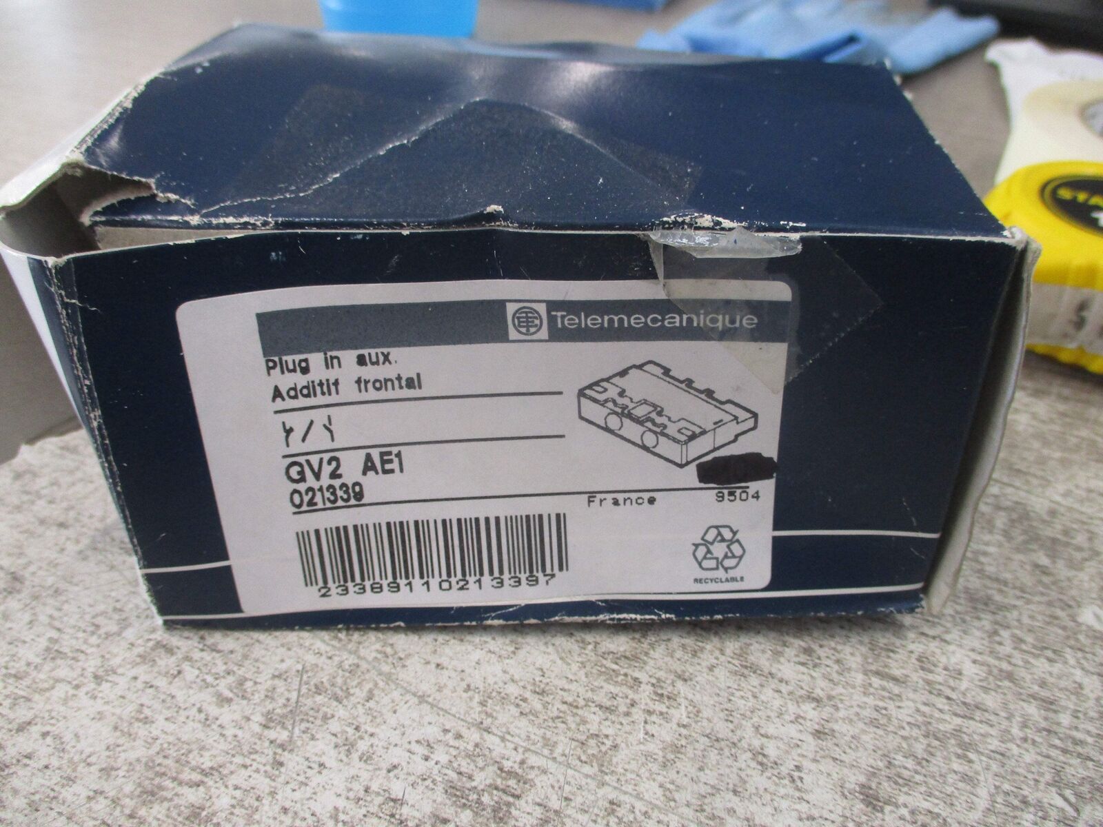Telemecanique Plug In Aux GV2 AE1 * Box of 2 * New Surplus