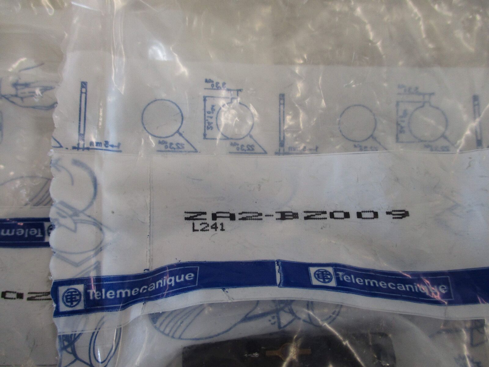 Telemecanique Mounting Collar ZA2-BZ009 *Lot of 3* New Surplus