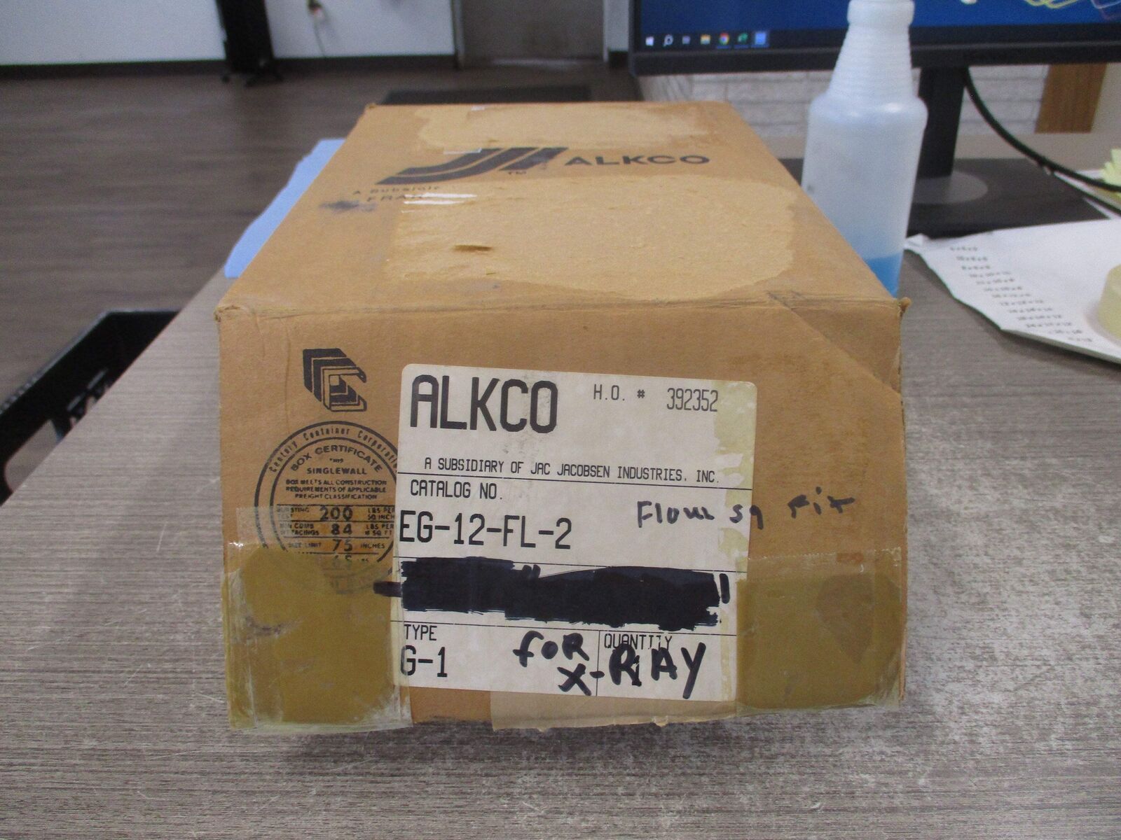 Alkco In-Use Illuminated Sign EG-12-FL-2 New Surplus