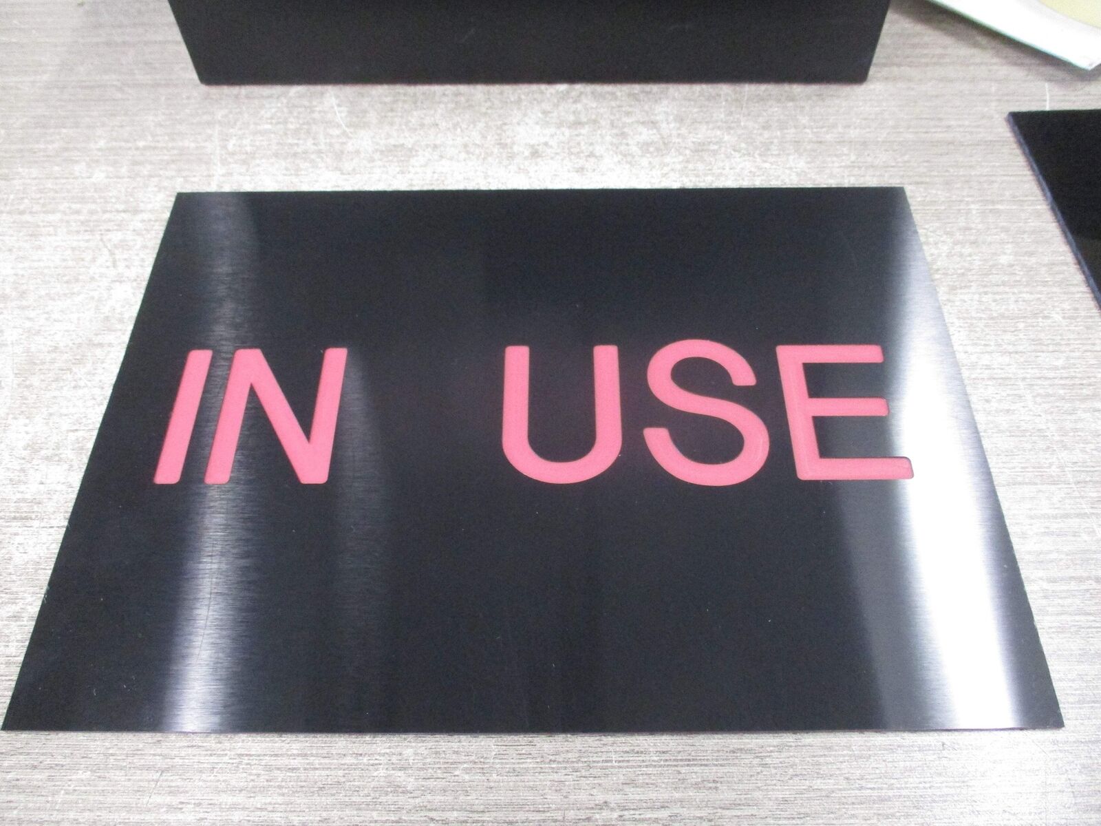 Alkco In-Use Illuminated Sign EG-12-FL-2 New Surplus