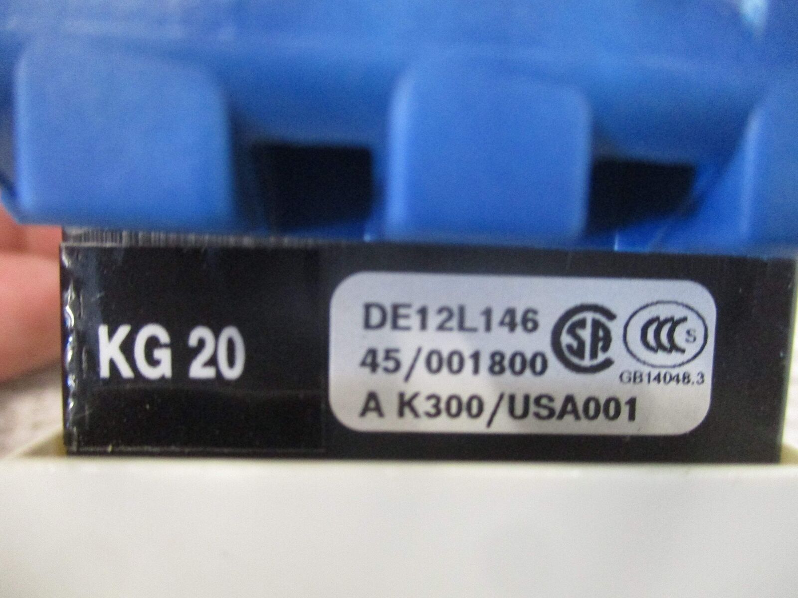 Krause & Naimer Disconnect Switch KG 20 30A Used