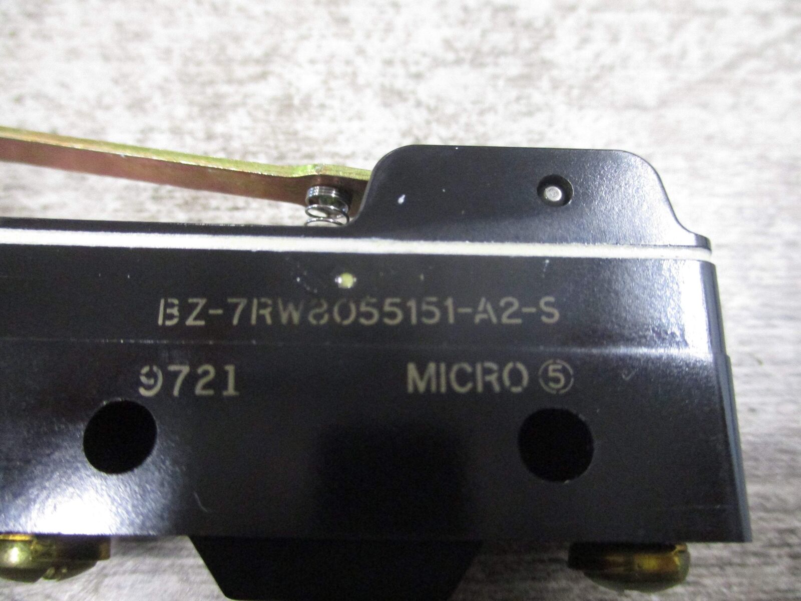 Honeywell Micro Switch Basic Switch BZ-7RW8055151-A2-S 10A 125/250/480VAC *Box o