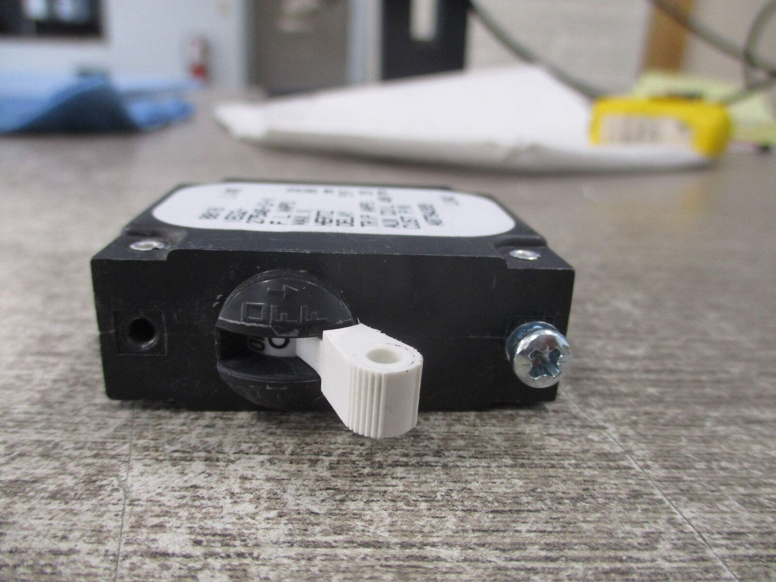 Airpax DC Circuit Breaker IEG2-27546-2-V 28A 80VDC 1P Used