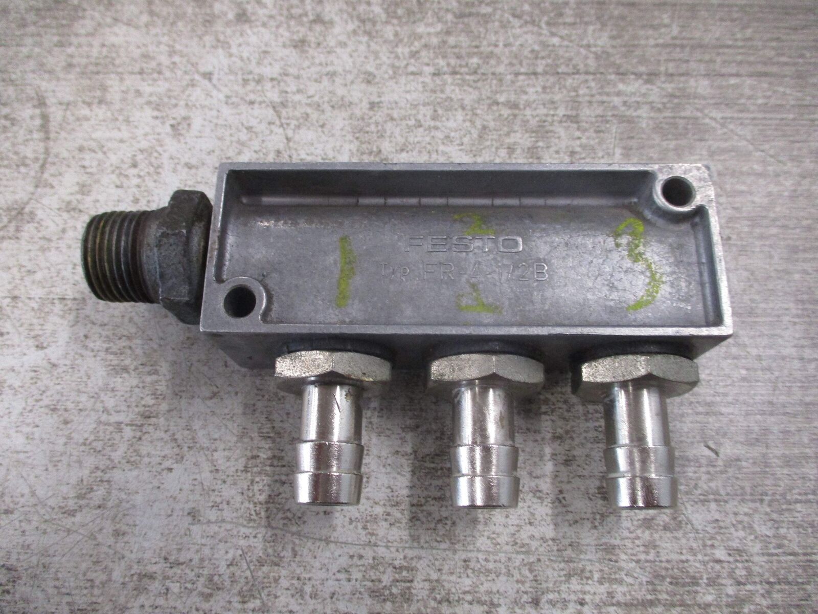 Festo Distributor Block FR-4-1/2B Used