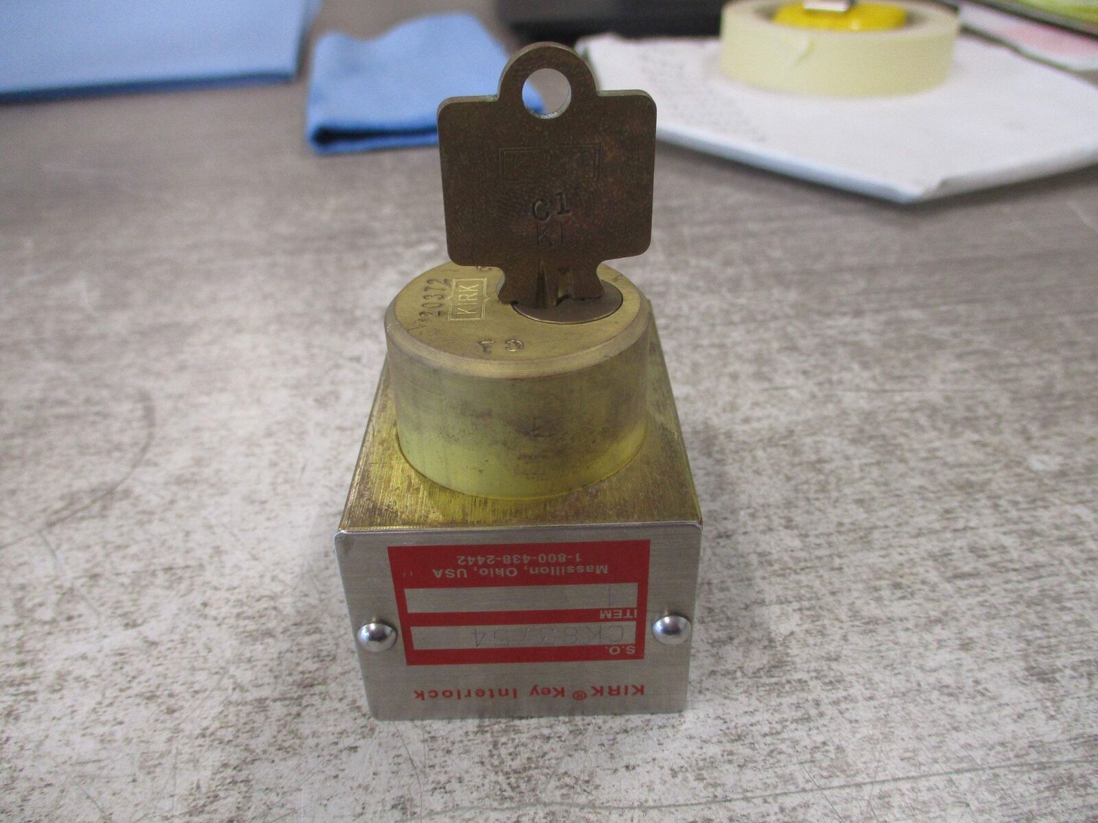 Kirk Key Interlock CK83754 Used