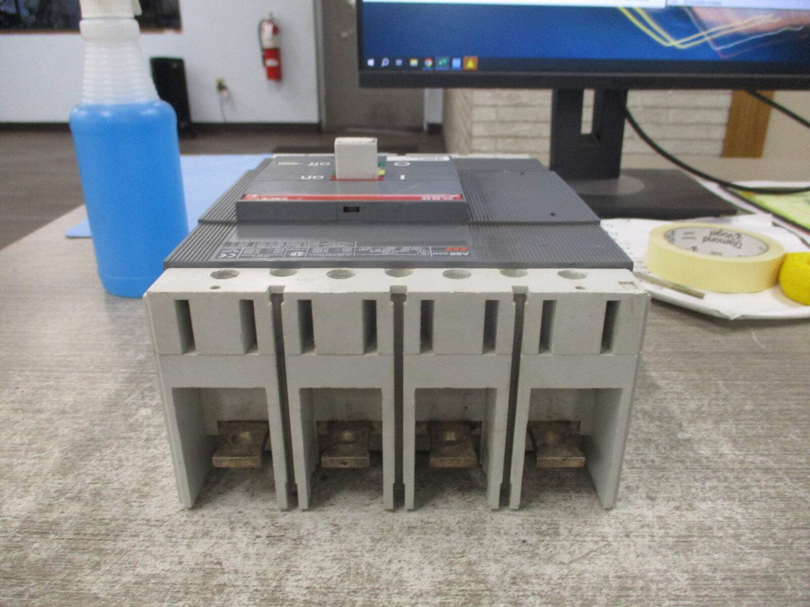 ABB SACE S5 Circuit Breaker S5N PR211 400A 600V 4P *No Stunt Trip Wires* Used